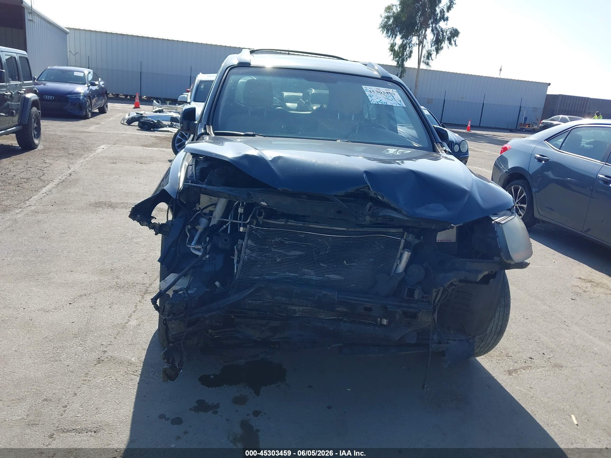 2011 Hyundai Santa Fe Limited V6 Dark Blue vin: 5XYZK4AG6BG036857