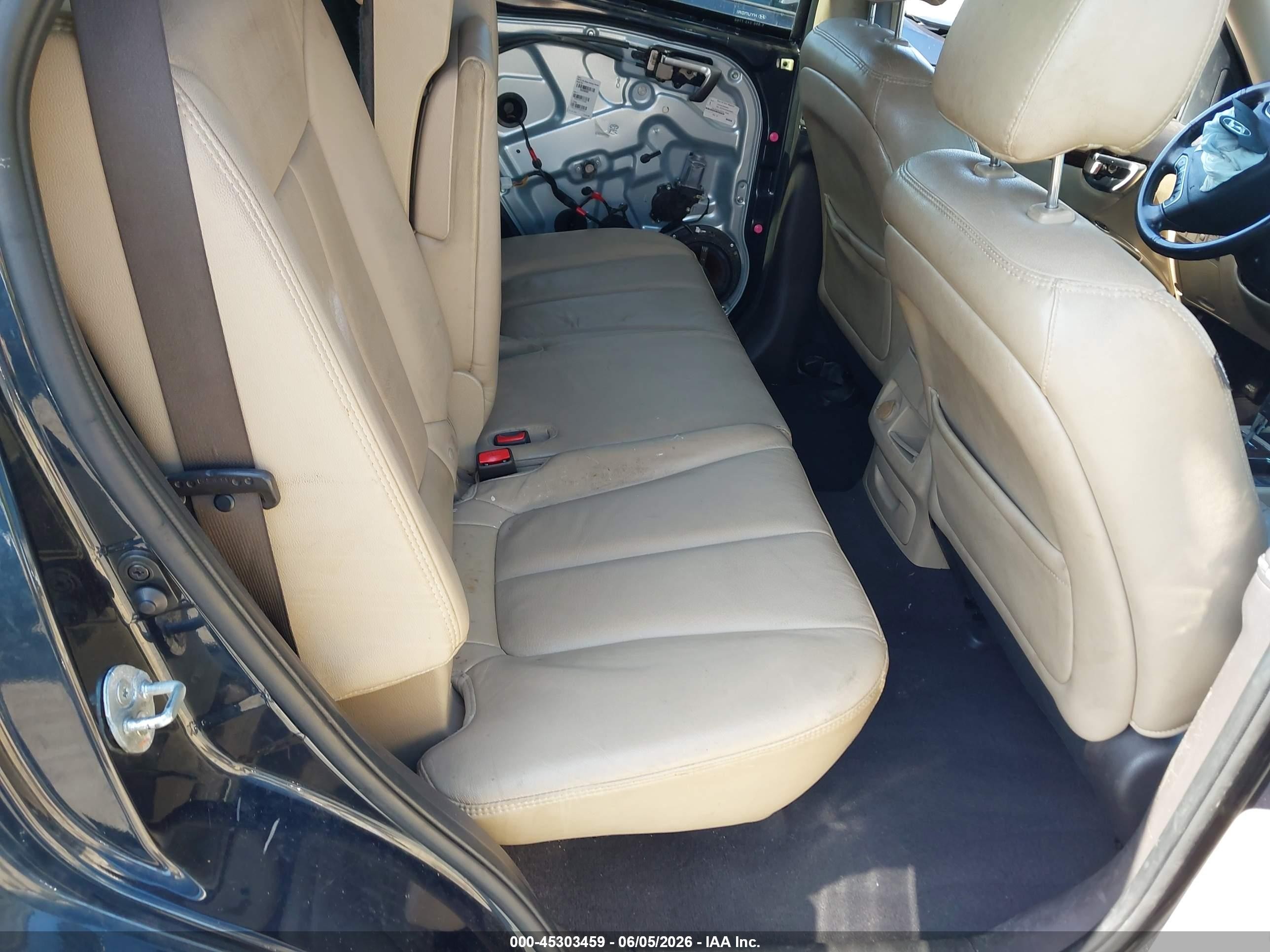 2011 Hyundai Santa Fe Limited V6 Dark Blue vin: 5XYZK4AG6BG036857