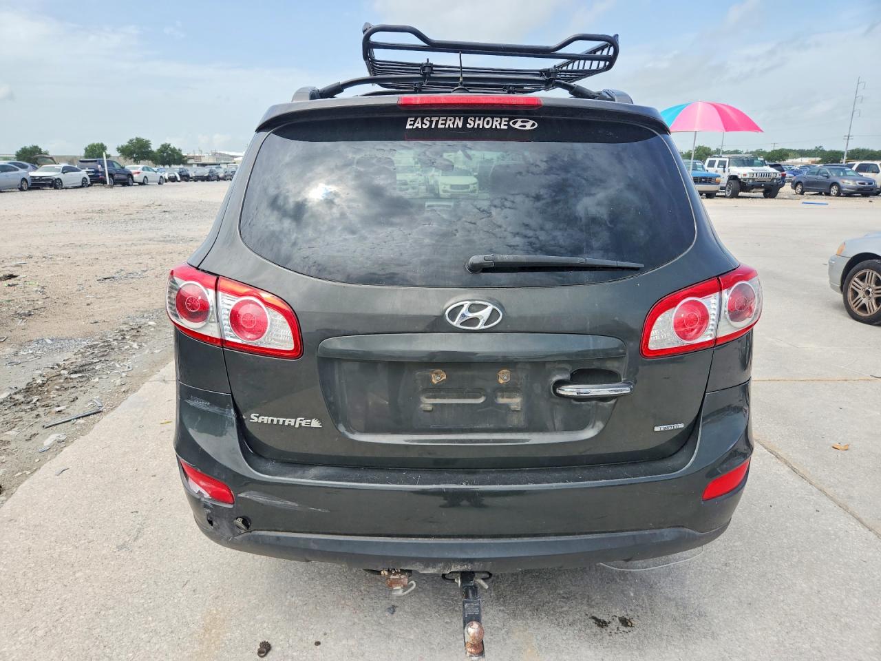 2012 Hyundai Santa Fe Limited Green vin: 5XYZK4AG6CG126916