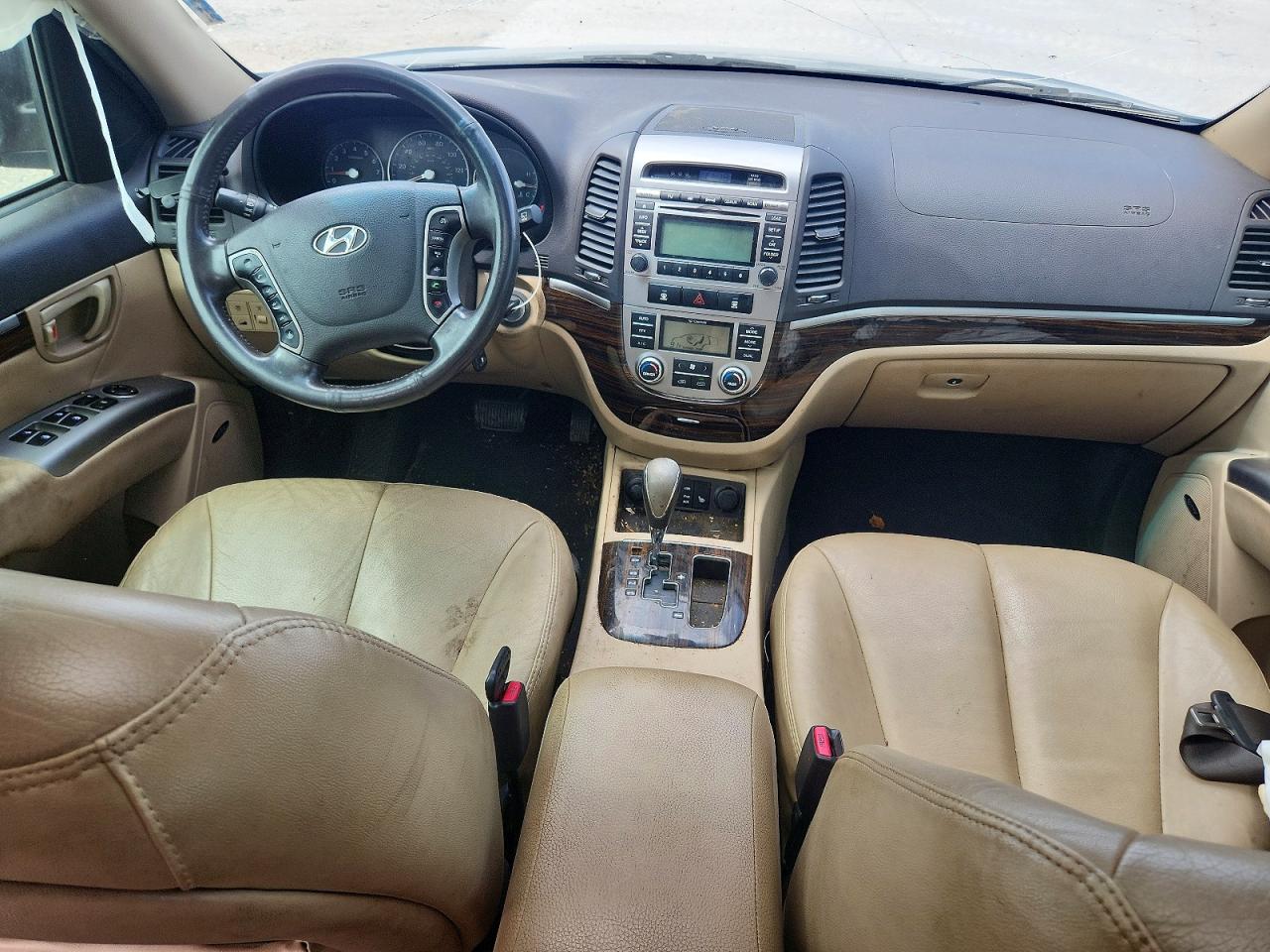 2012 Hyundai Santa Fe Limited Green vin: 5XYZK4AG6CG126916
