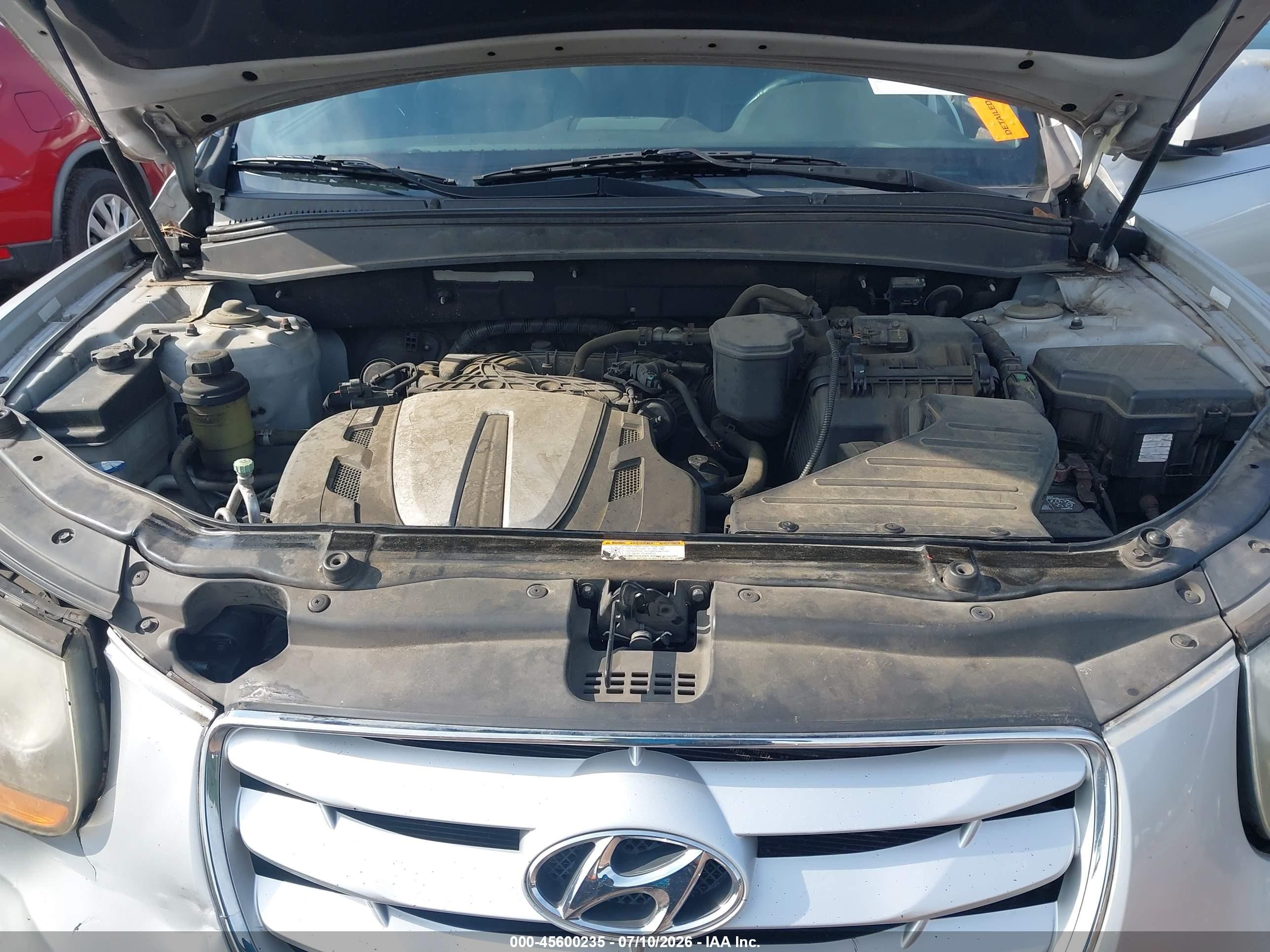 2011 Hyundai Santa Fe Limited V6 Серебряный vin: 5XYZK4AG7BG014785