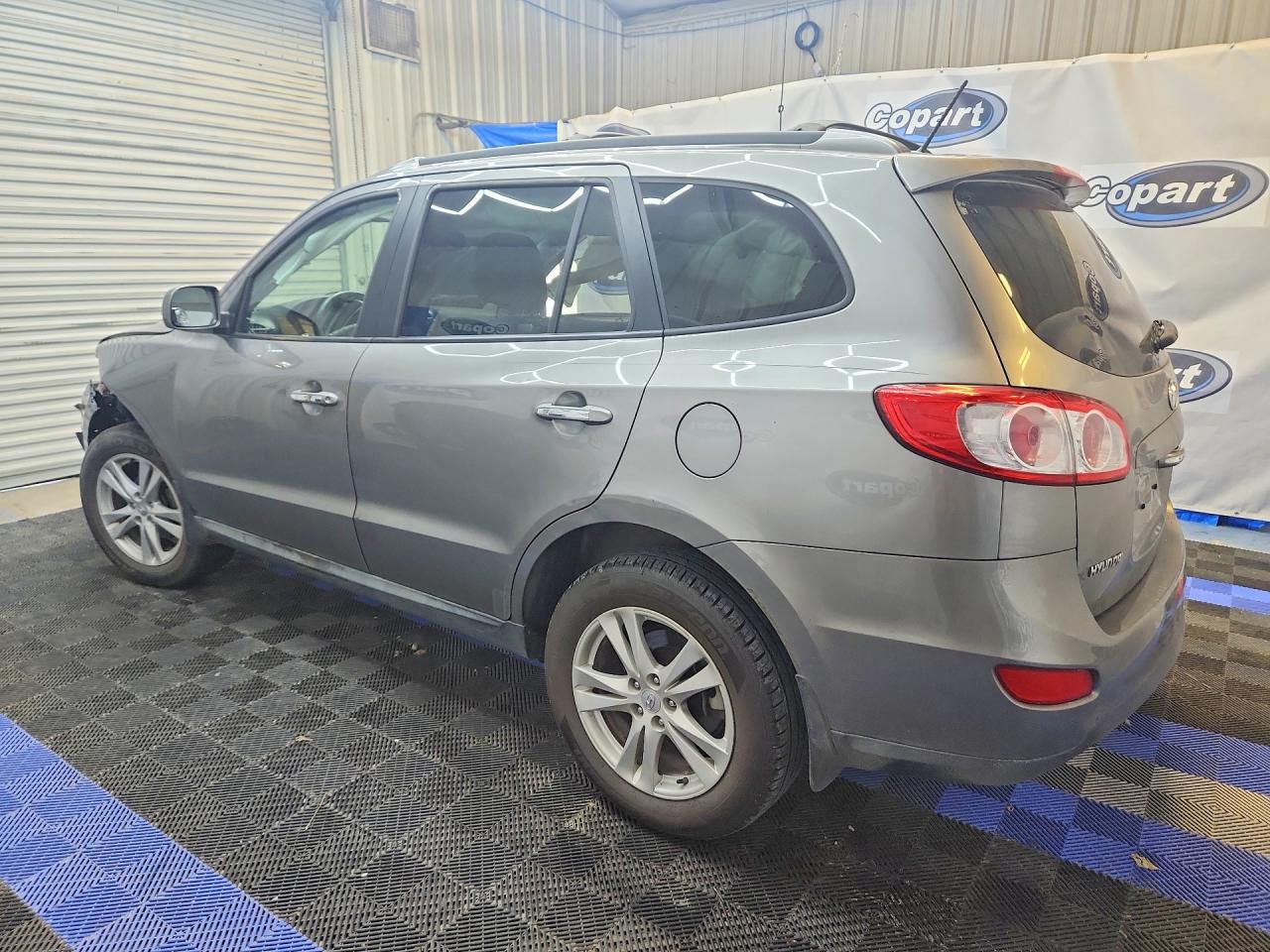 2011 Hyundai Santa Fe Limited Gray vin: 5XYZK4AG9BG034679