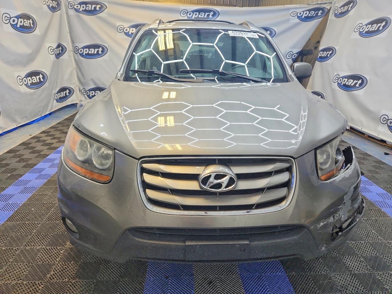 2011 Hyundai Santa Fe Limited Gray vin: 5XYZK4AG9BG034679