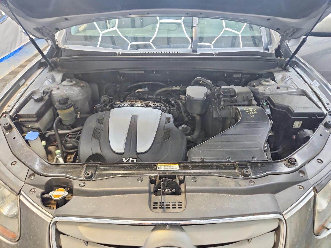 2011 Hyundai Santa Fe Limited Gray vin: 5XYZK4AG9BG034679