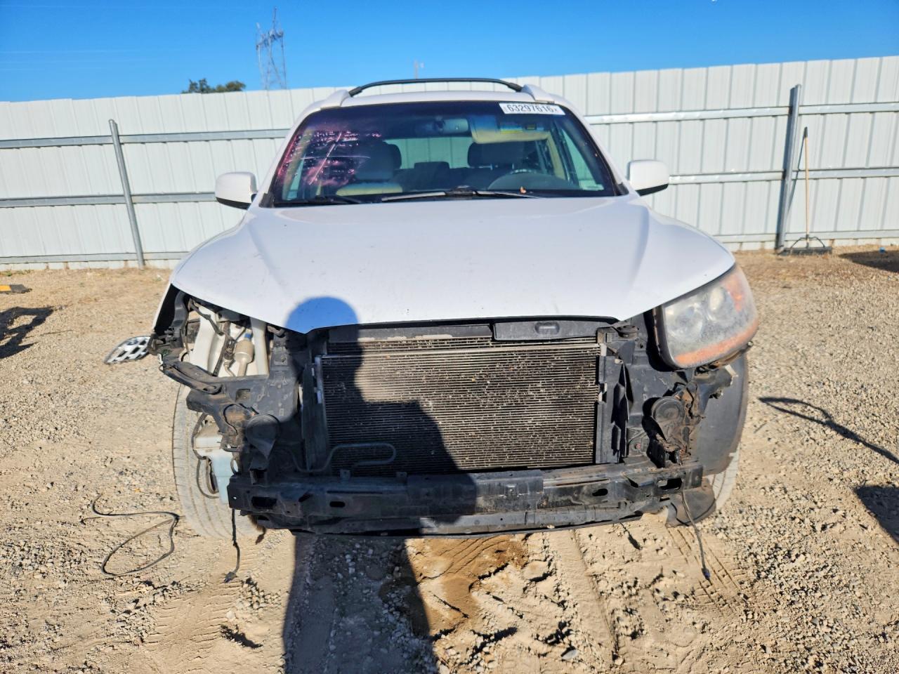 2011 Hyundai Santa Fe Limited Белый vin: 5XYZK4AG9BG064975