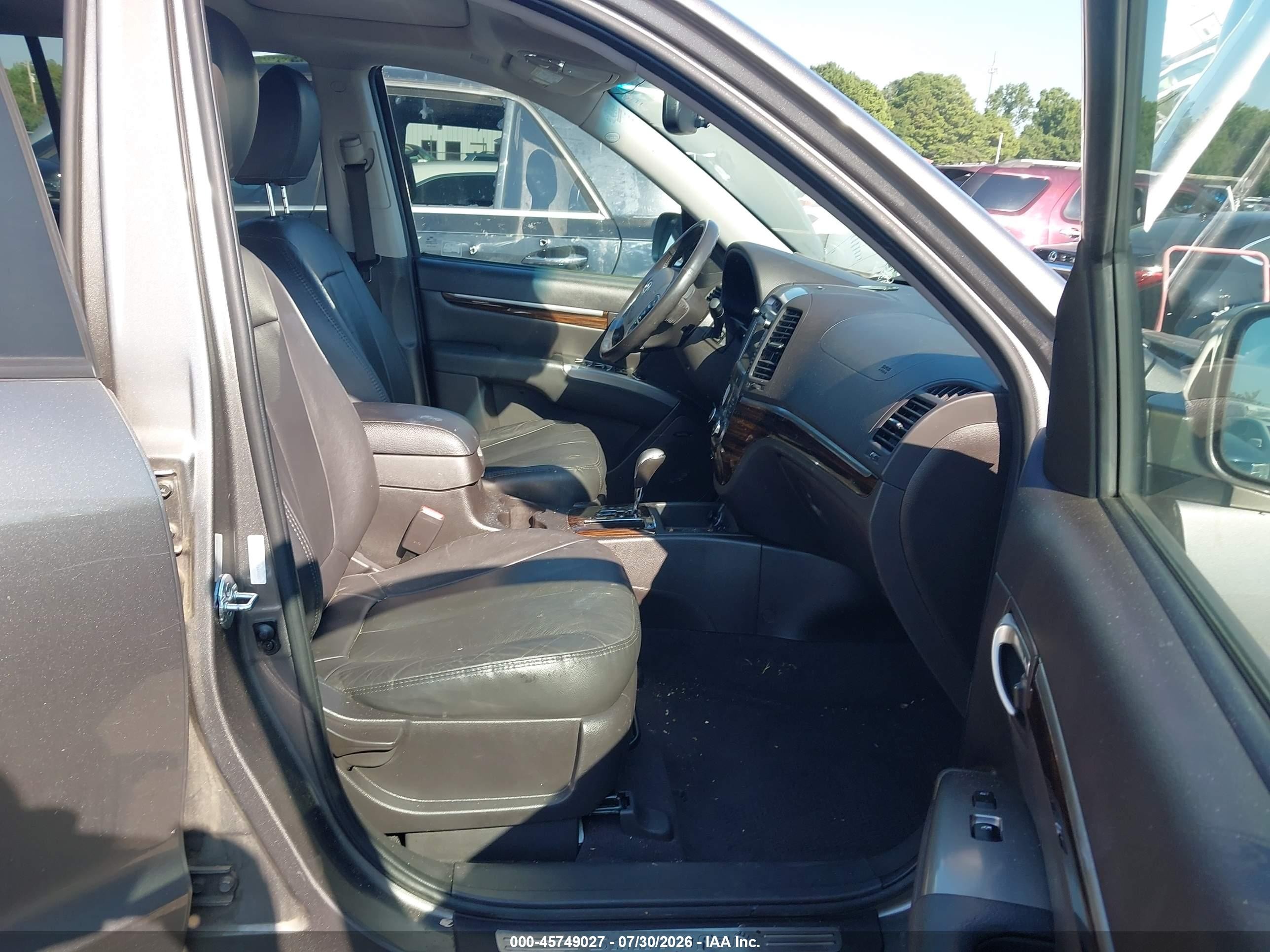 2012 Hyundai Santa Fe Limited V6 Gray vin: 5XYZK4AG9CG169825