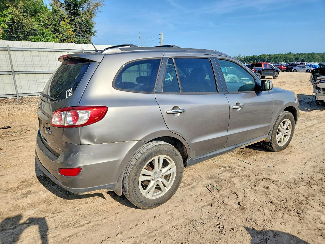 2012 Hyundai Santa Fe Limited Silver vin: 5XYZK4AGXCG097730