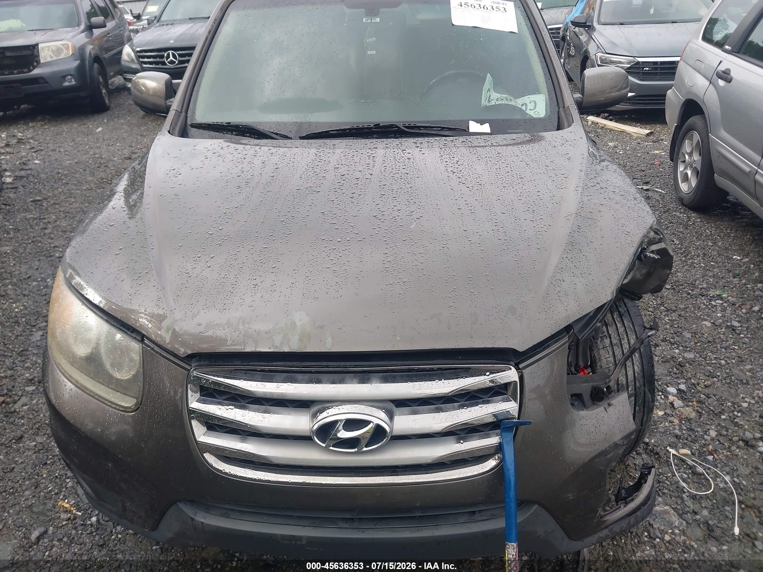 2012 Hyundai Santa Fe Limited V6 Black vin: 5XYZK4AGXCG153889