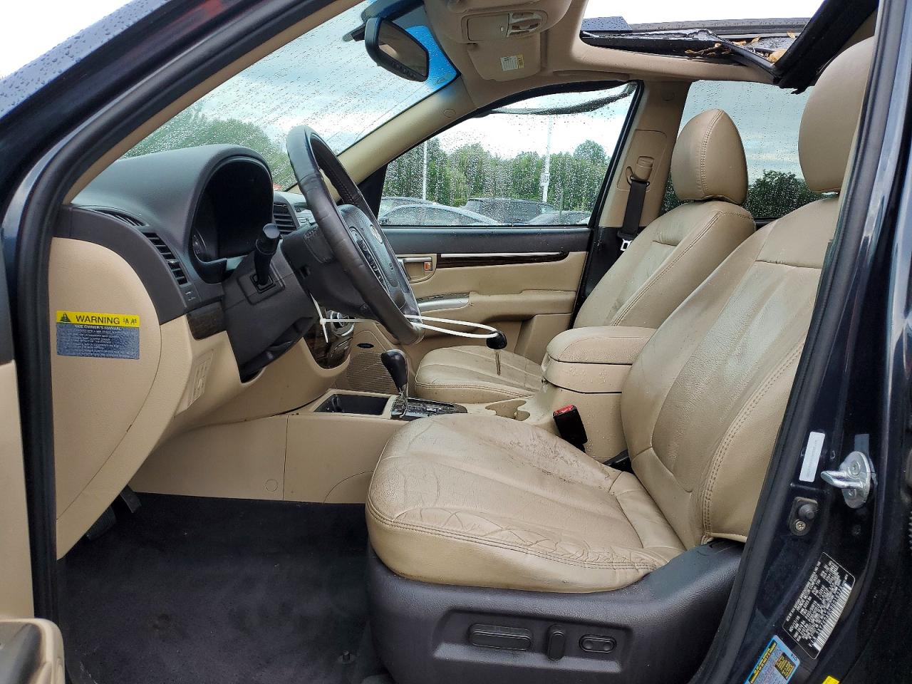 2011 Hyundai Santa Fe Limited Синий vin: 5XYZKDAG0BG016328