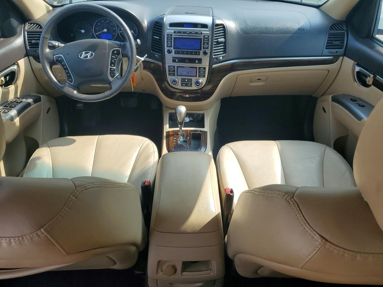 2012 Hyundai Santa Fe Limited White vin: 5XYZKDAG0CG110257
