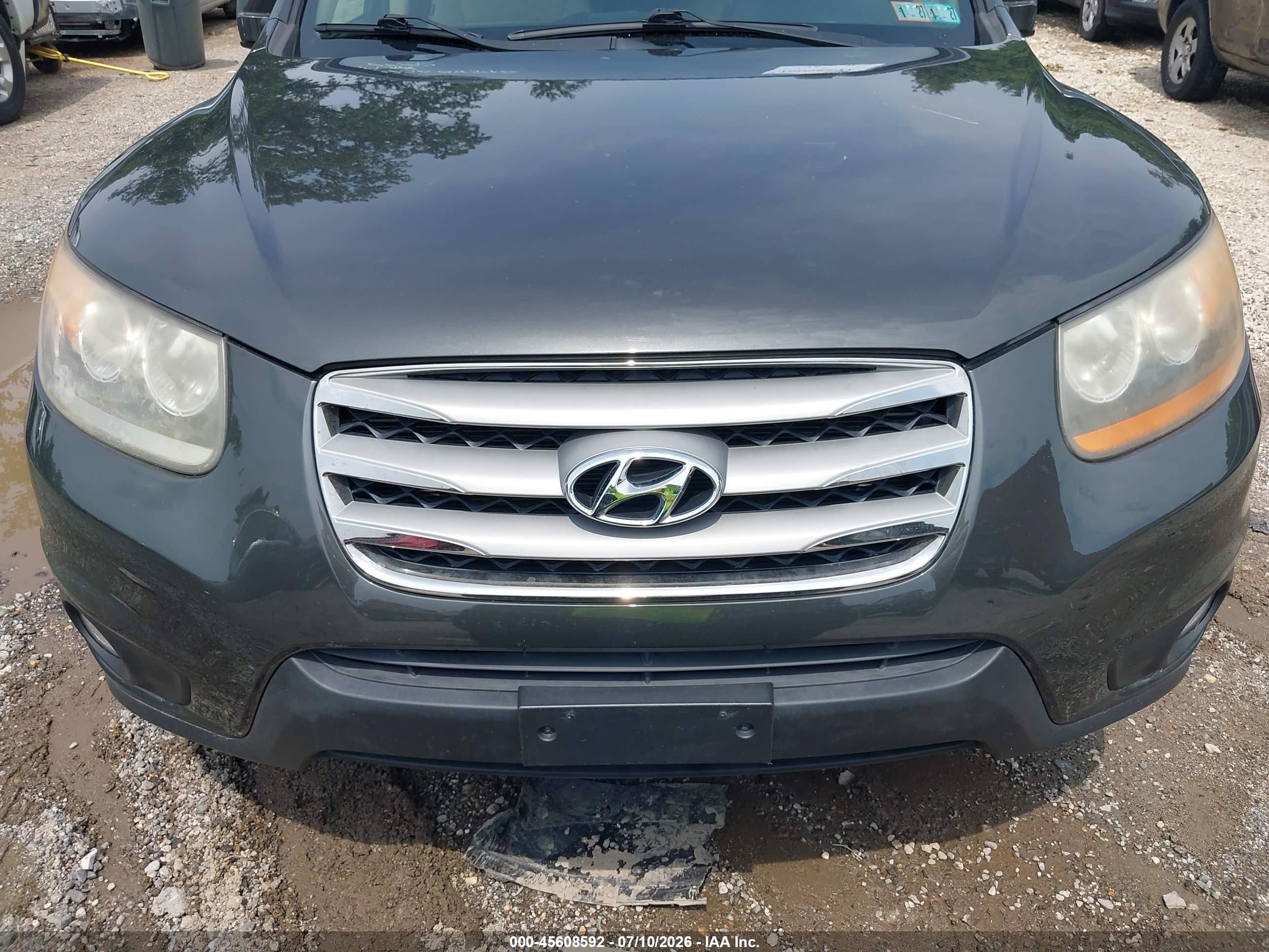 2012 Hyundai Santa Fe Limited V6 Gray vin: 5XYZKDAG1CG158737