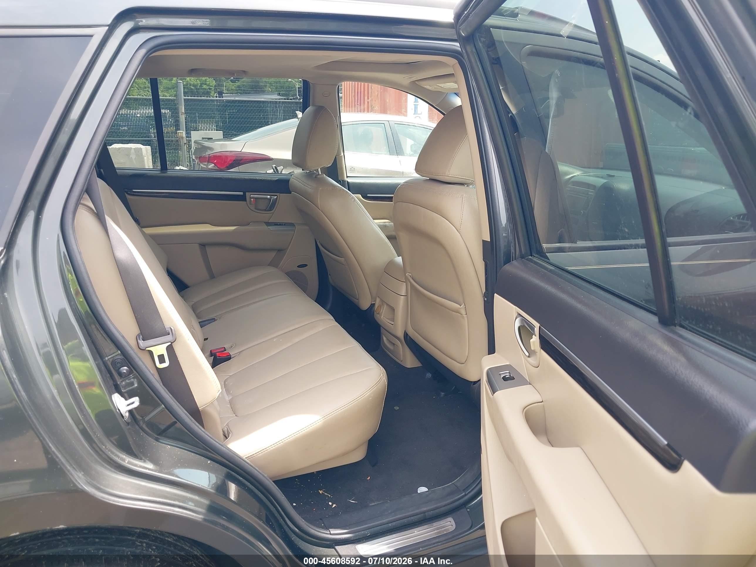 2012 Hyundai Santa Fe Limited V6 Gray vin: 5XYZKDAG1CG158737