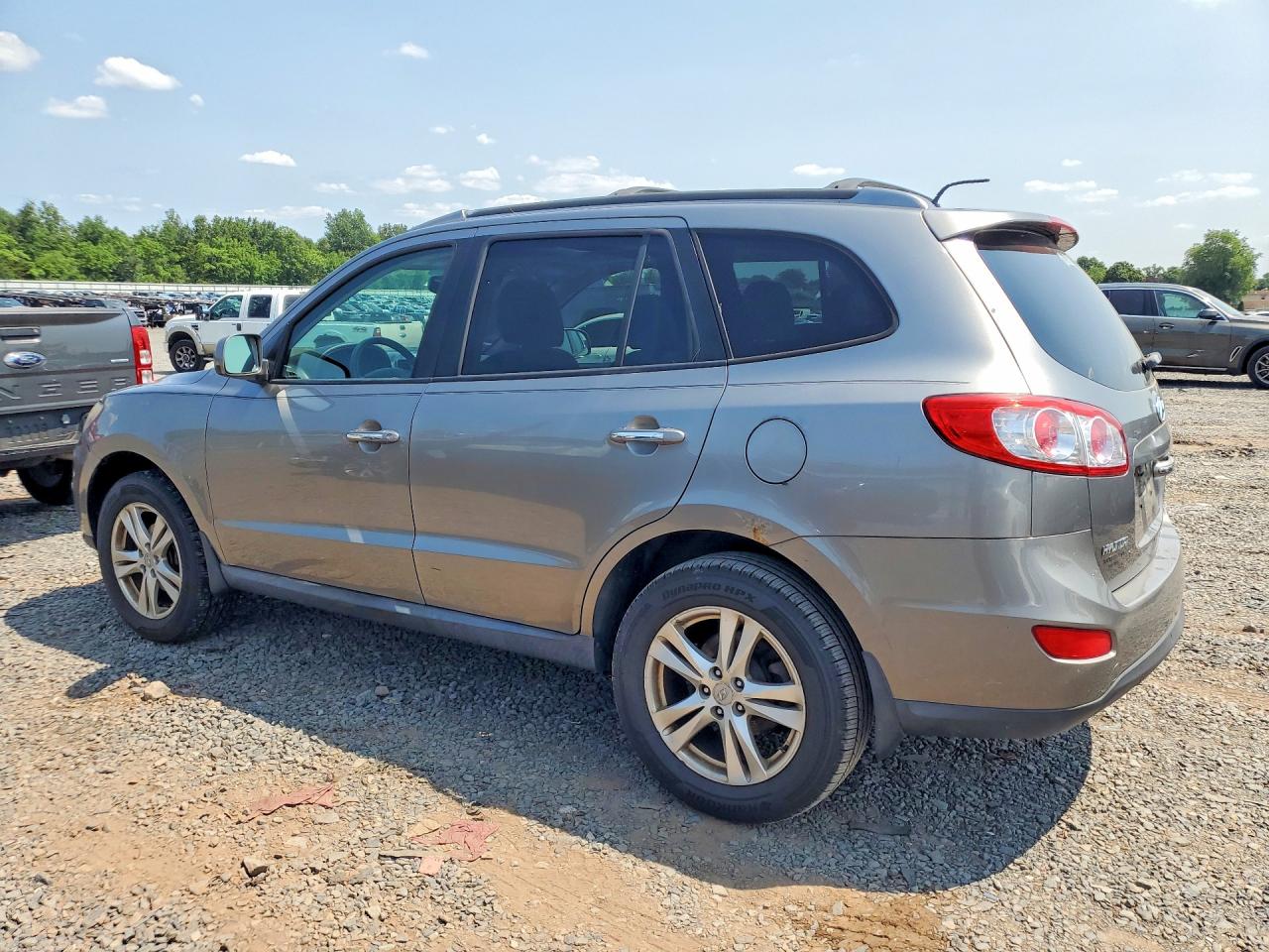 2011 Hyundai Santa Fe Limited Серый vin: 5XYZKDAG2BG048522