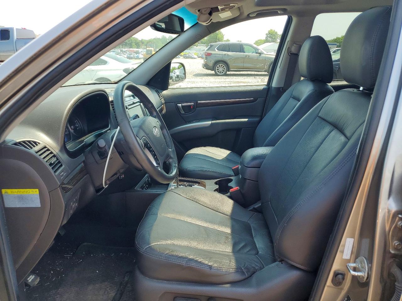 2011 Hyundai Santa Fe Limited Серый vin: 5XYZKDAG2BG048522