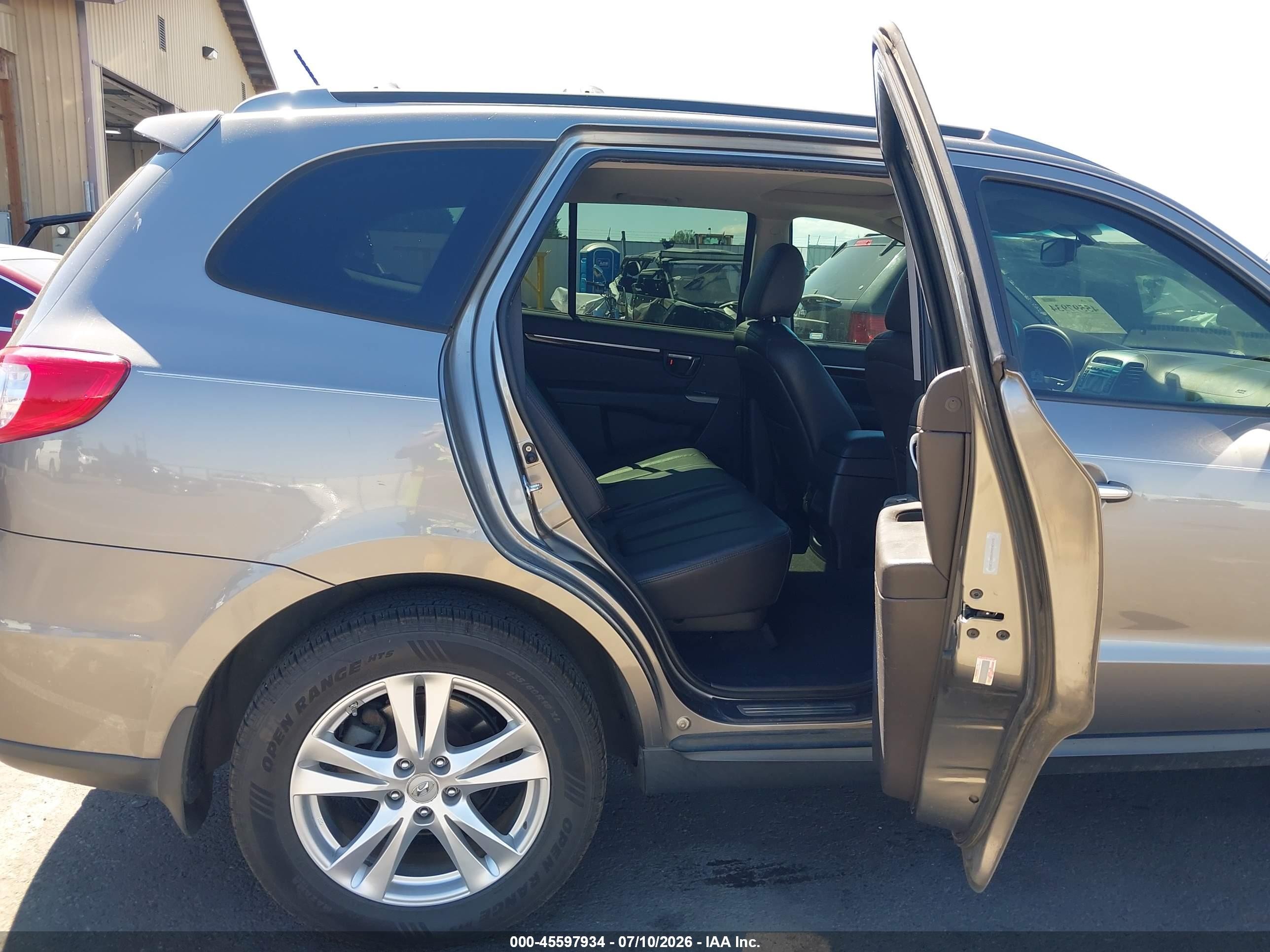 2011 Hyundai Santa Fe Limited V6 Серый vin: 5XYZKDAG5BG013831