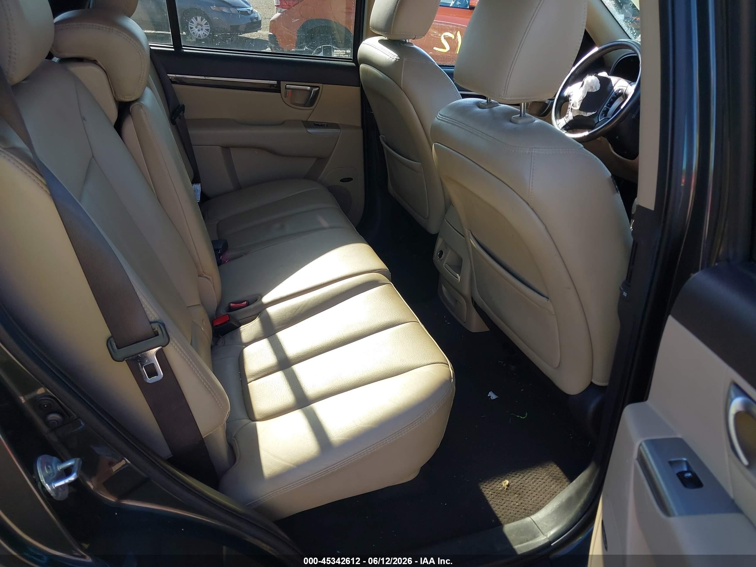 2012 Hyundai Santa Fe Limited V6 Gray vin: 5XYZKDAG5CG148390