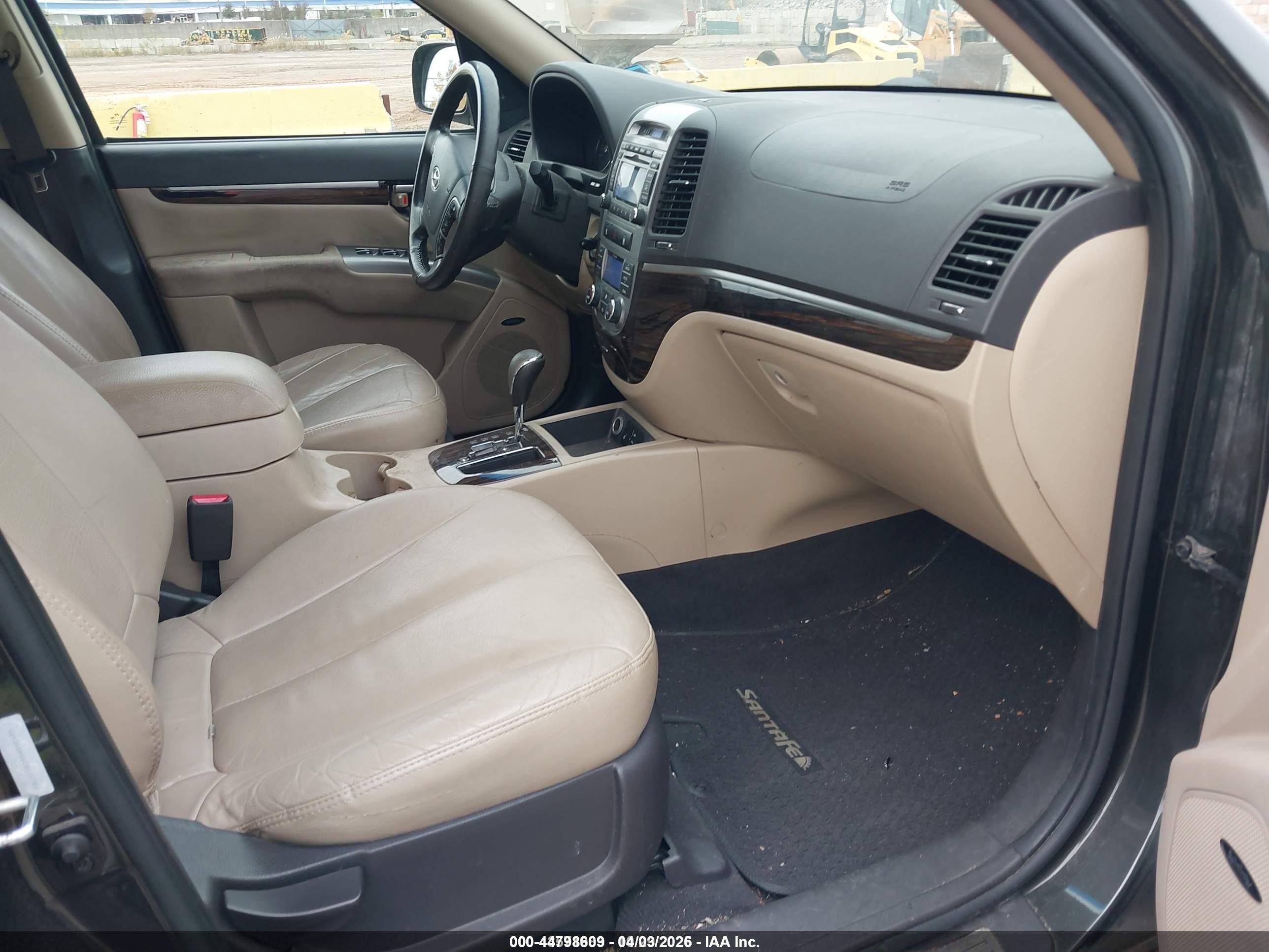 2012 Hyundai Santa Fe Limited V6 Gray vin: 5XYZKDAG6CG110781