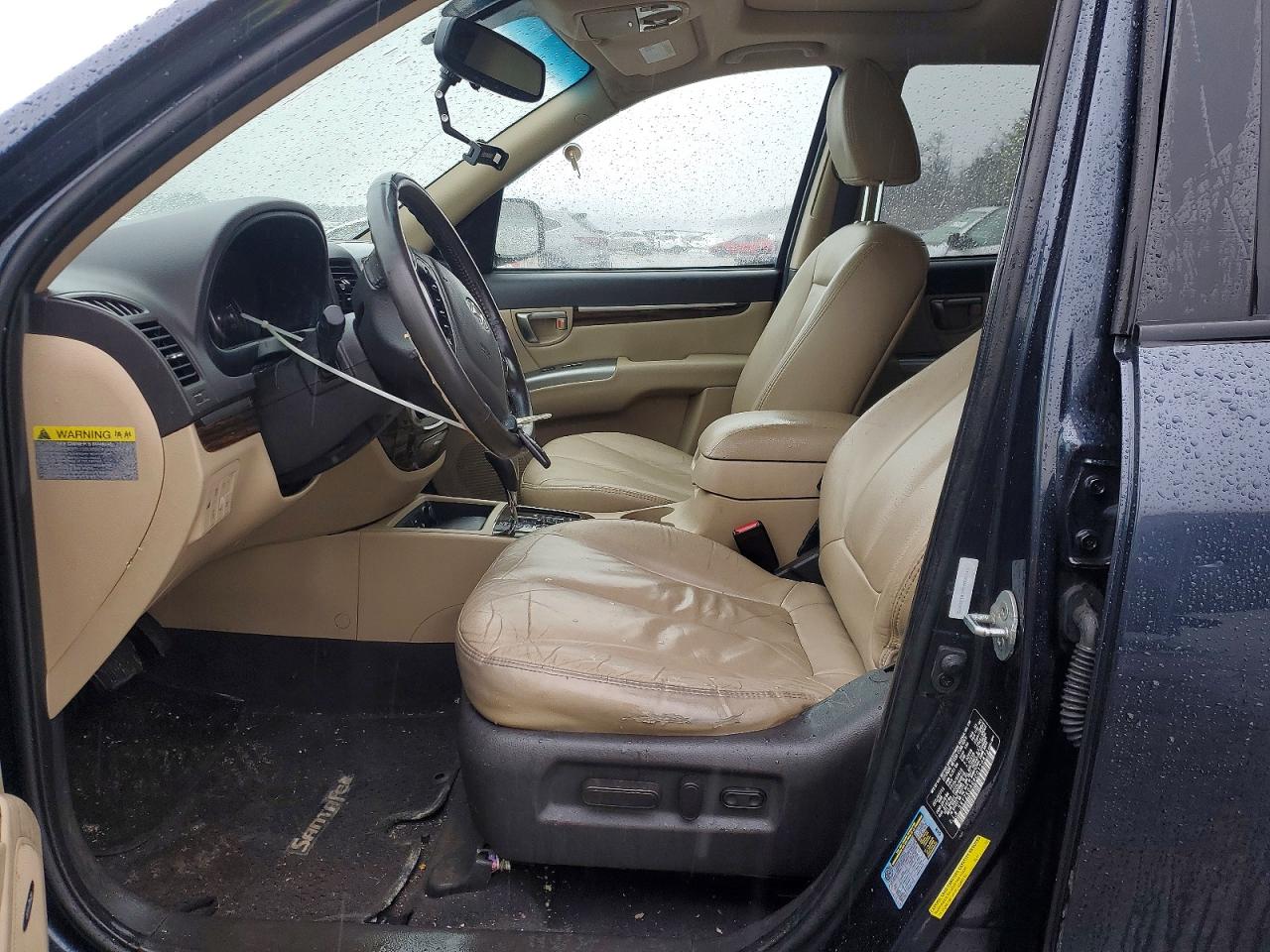 2012 Hyundai Santa Fe Limited Charcoal vin: 5XYZKDAG6CG120873