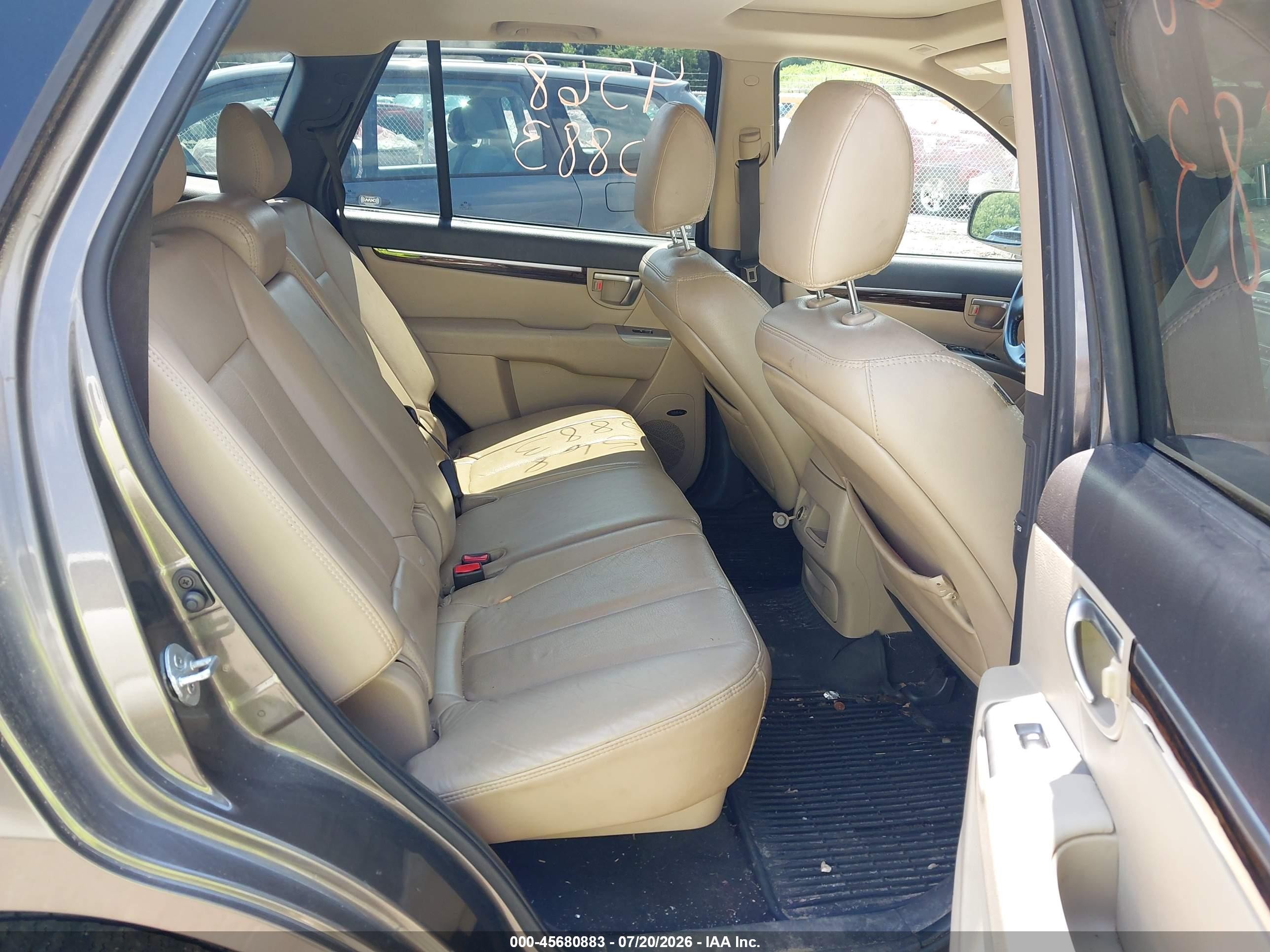 2012 Hyundai Santa Fe Limited V6 Серый vin: 5XYZKDAG6CG135972