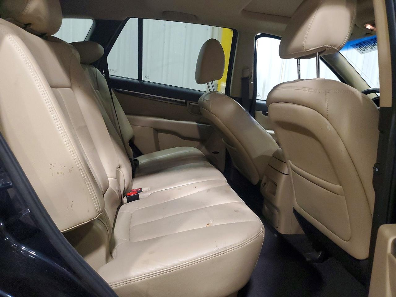 2011 Hyundai Santa Fe Limited Blue vin: 5XYZKDAG7BG054929