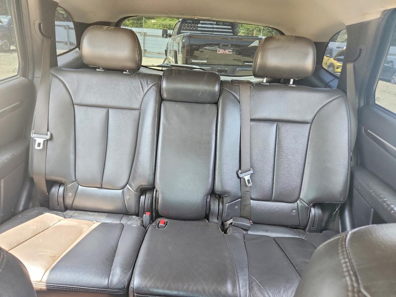 2012 Hyundai Santa Fe Limited Black vin: 5XYZKDAG7CG140095