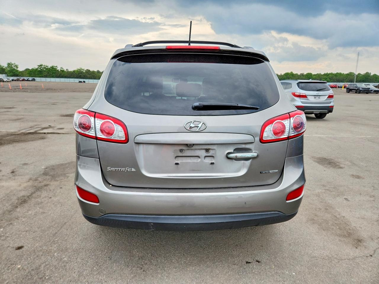 2012 Hyundai Santa Fe Limited Бежевый vin: 5XYZKDAG7CG140842
