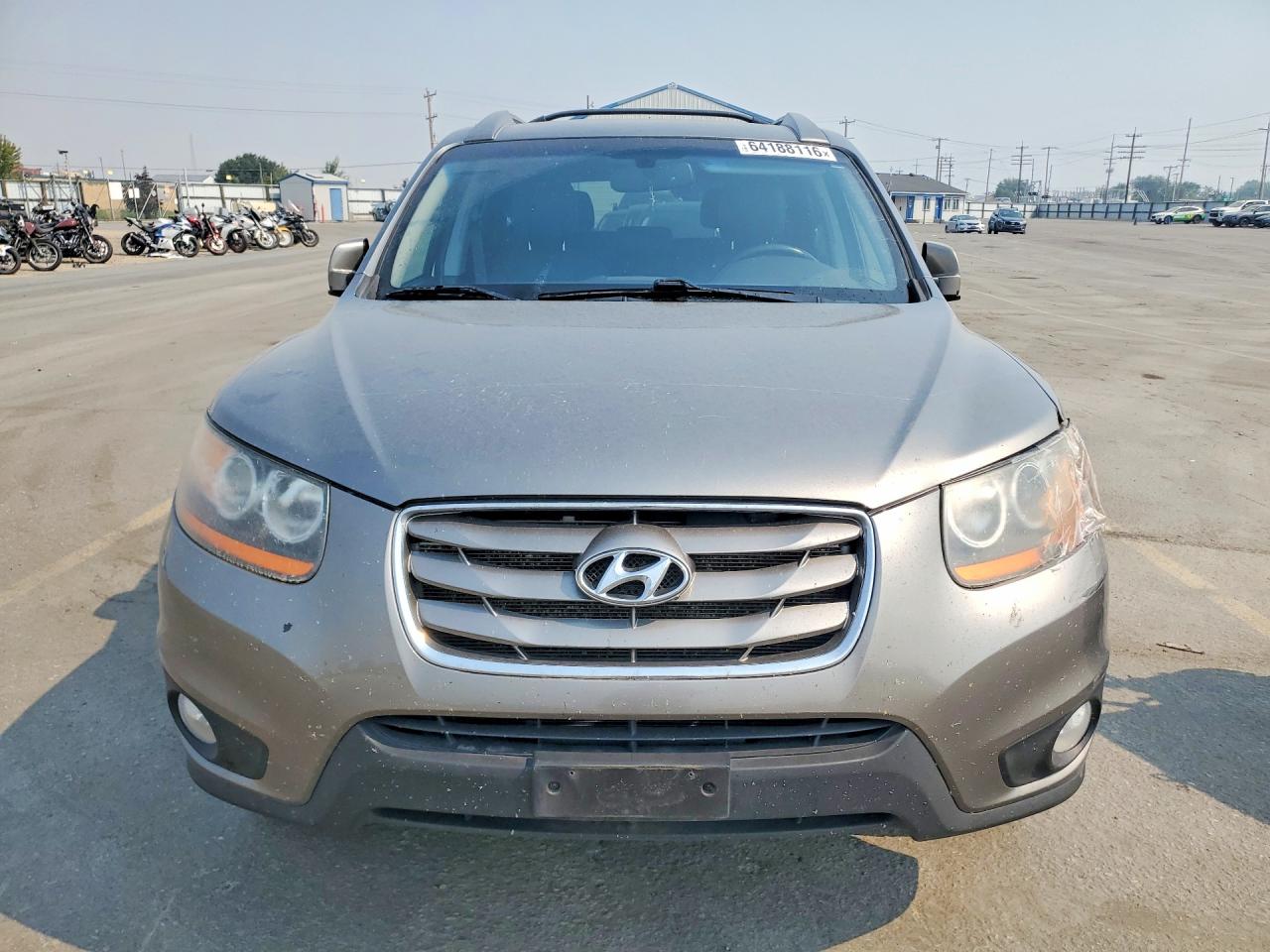 2011 Hyundai Santa Fe Limited Серый vin: 5XYZKDAG8BG045768