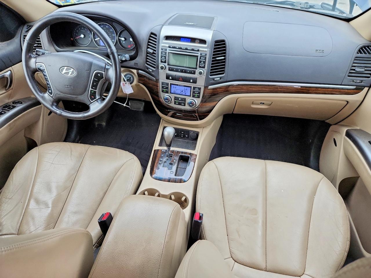 2012 Hyundai Santa Fe Limited Blue vin: 5XYZKDAG9CG135318