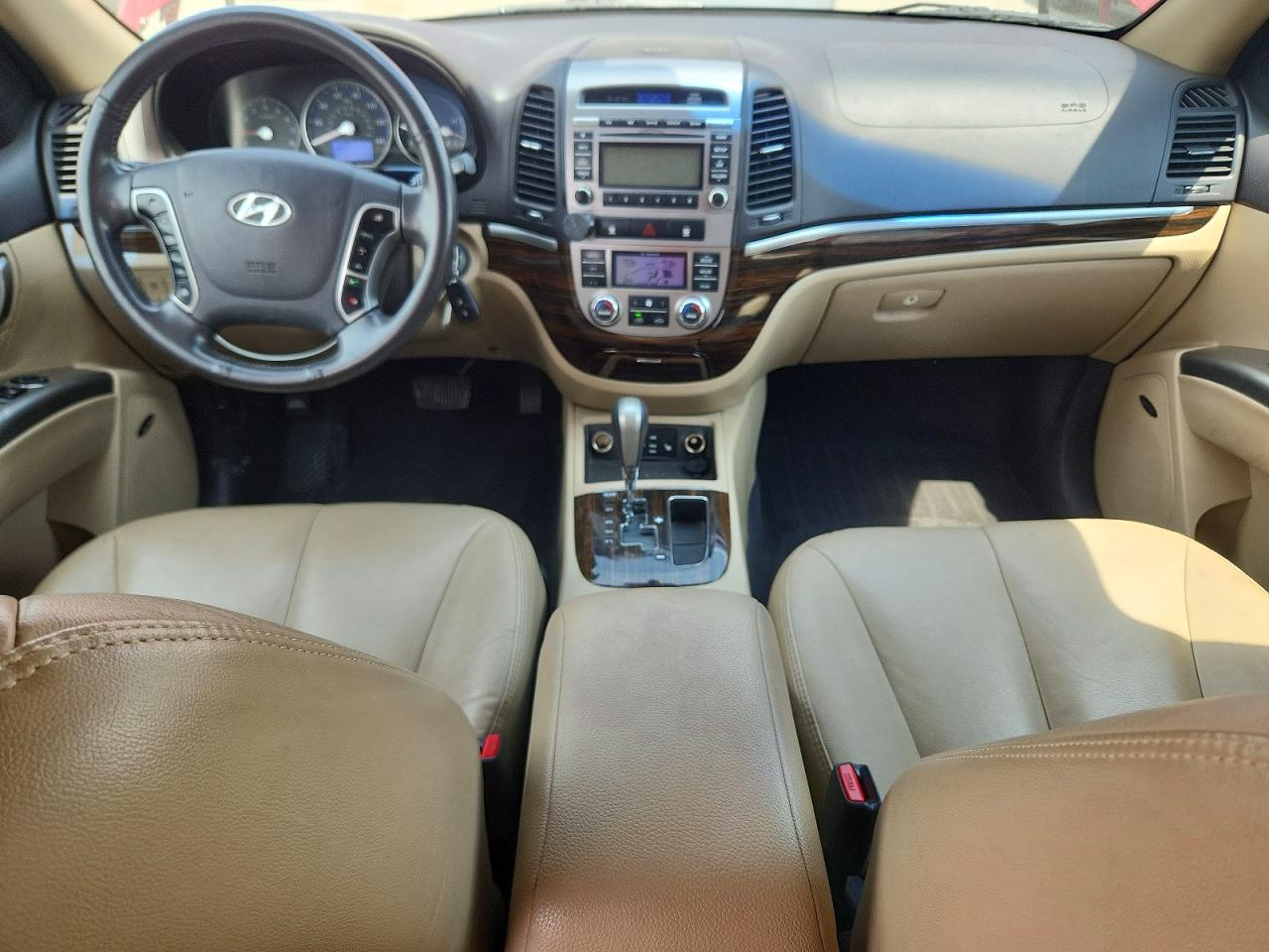 2011 Hyundai Santa Fe Limited Red vin: 5XYZKDAGXBG001402