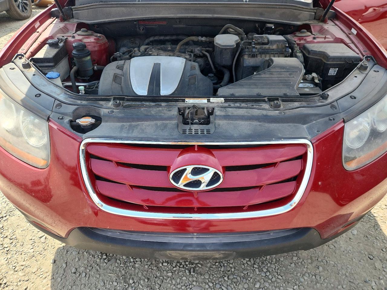2011 Hyundai Santa Fe Limited Red vin: 5XYZKDAGXBG001402