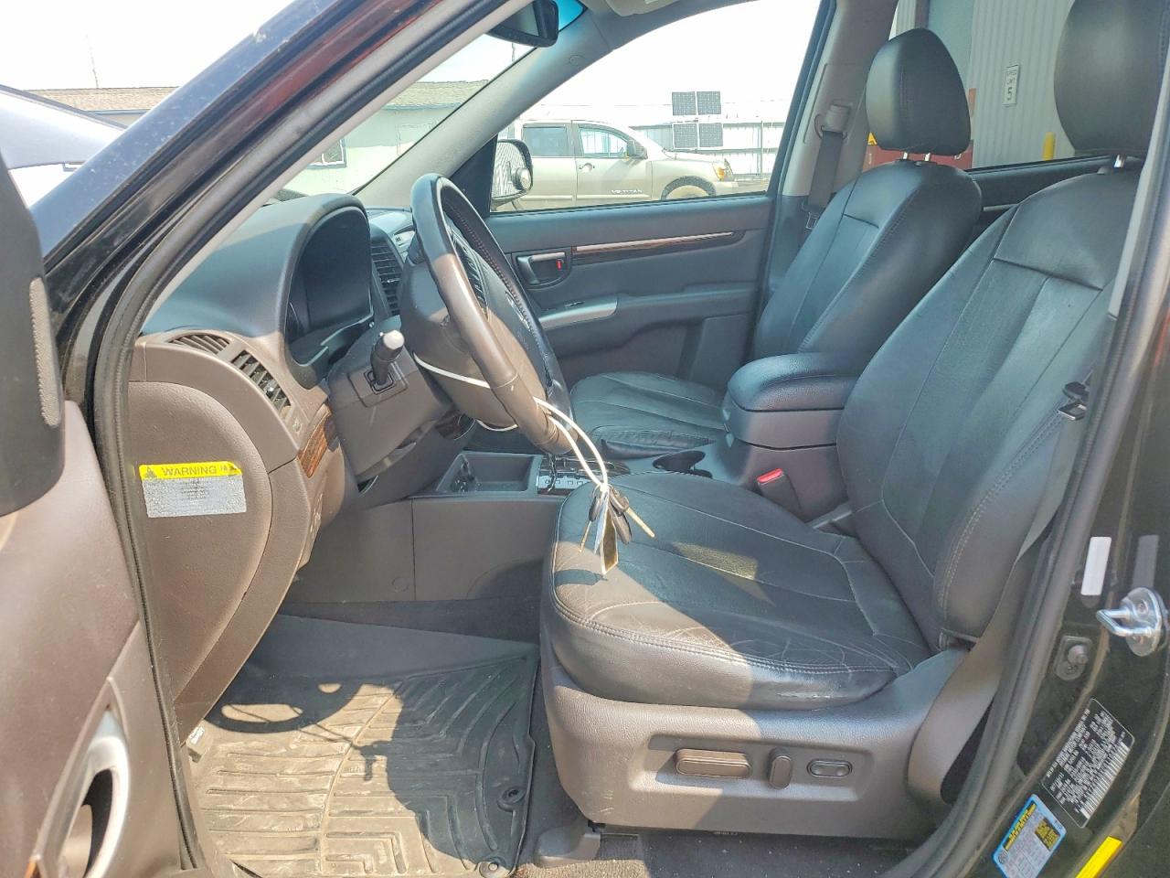 2012 Hyundai Santa Fe Limited Black vin: 5XYZKDAGXCG110878