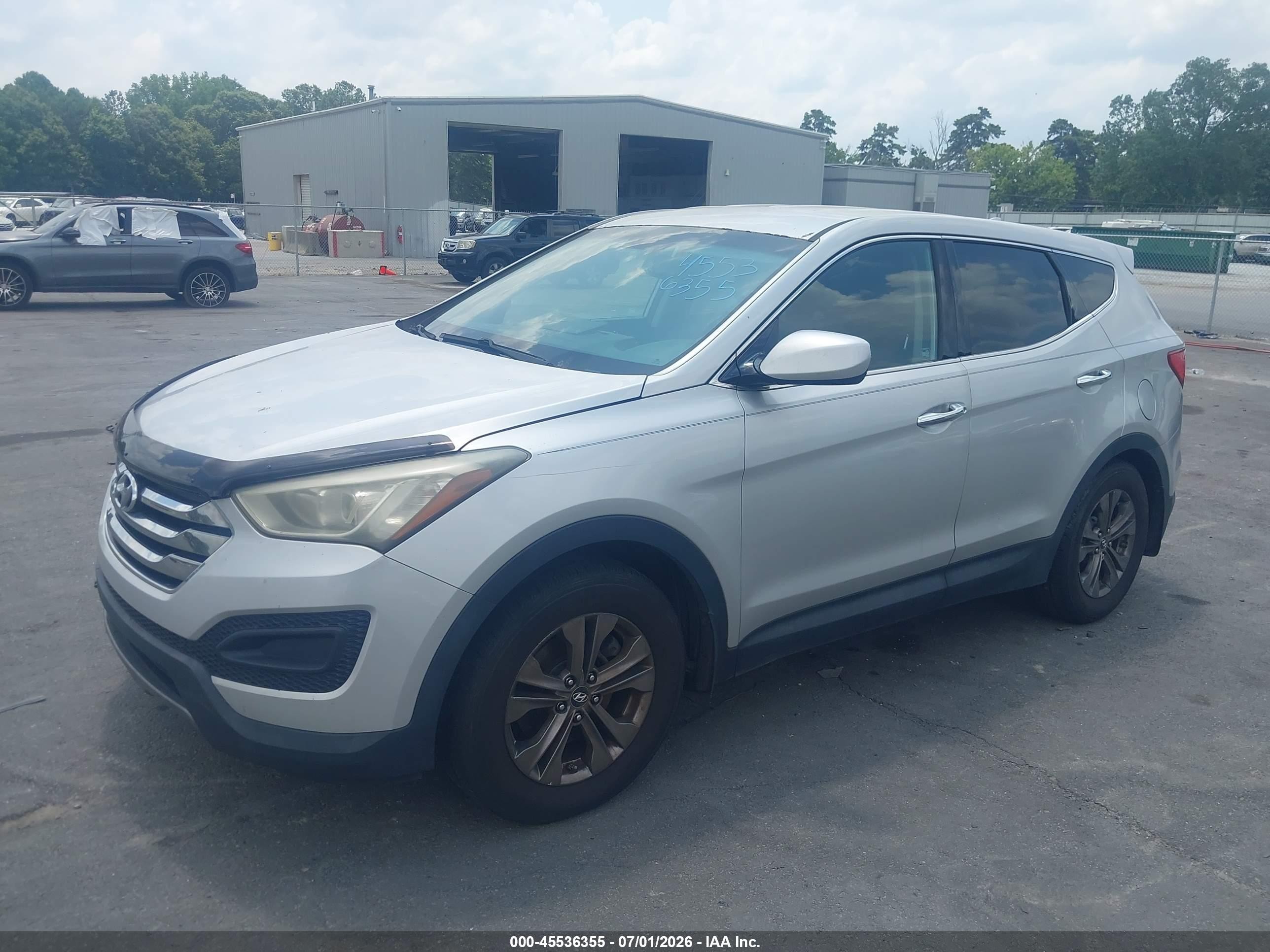 2013 Hyundai Santa Fe Sport Серый vin: 5XYZT3LB0DG016292