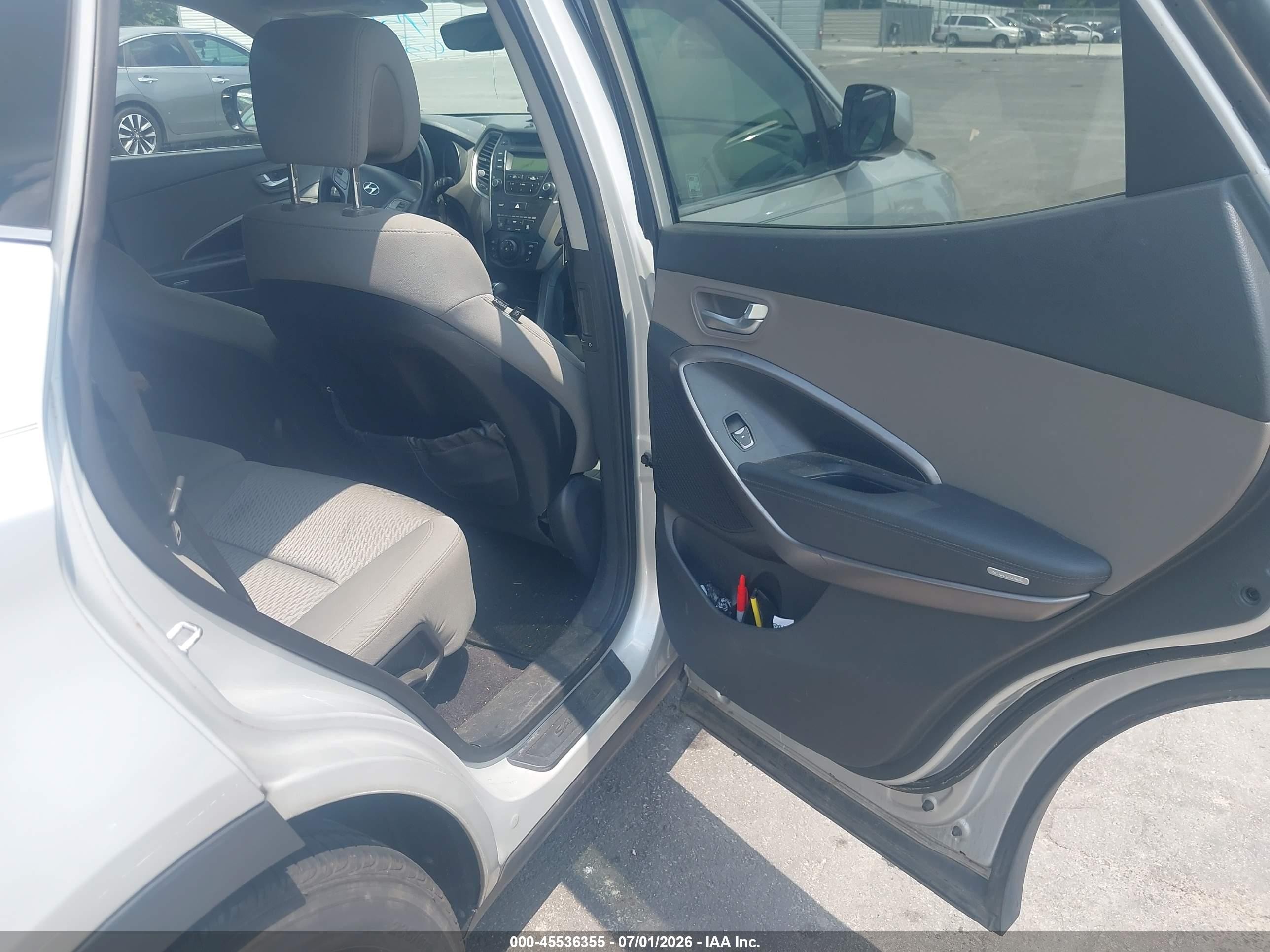 2013 Hyundai Santa Fe Sport Серый vin: 5XYZT3LB0DG016292