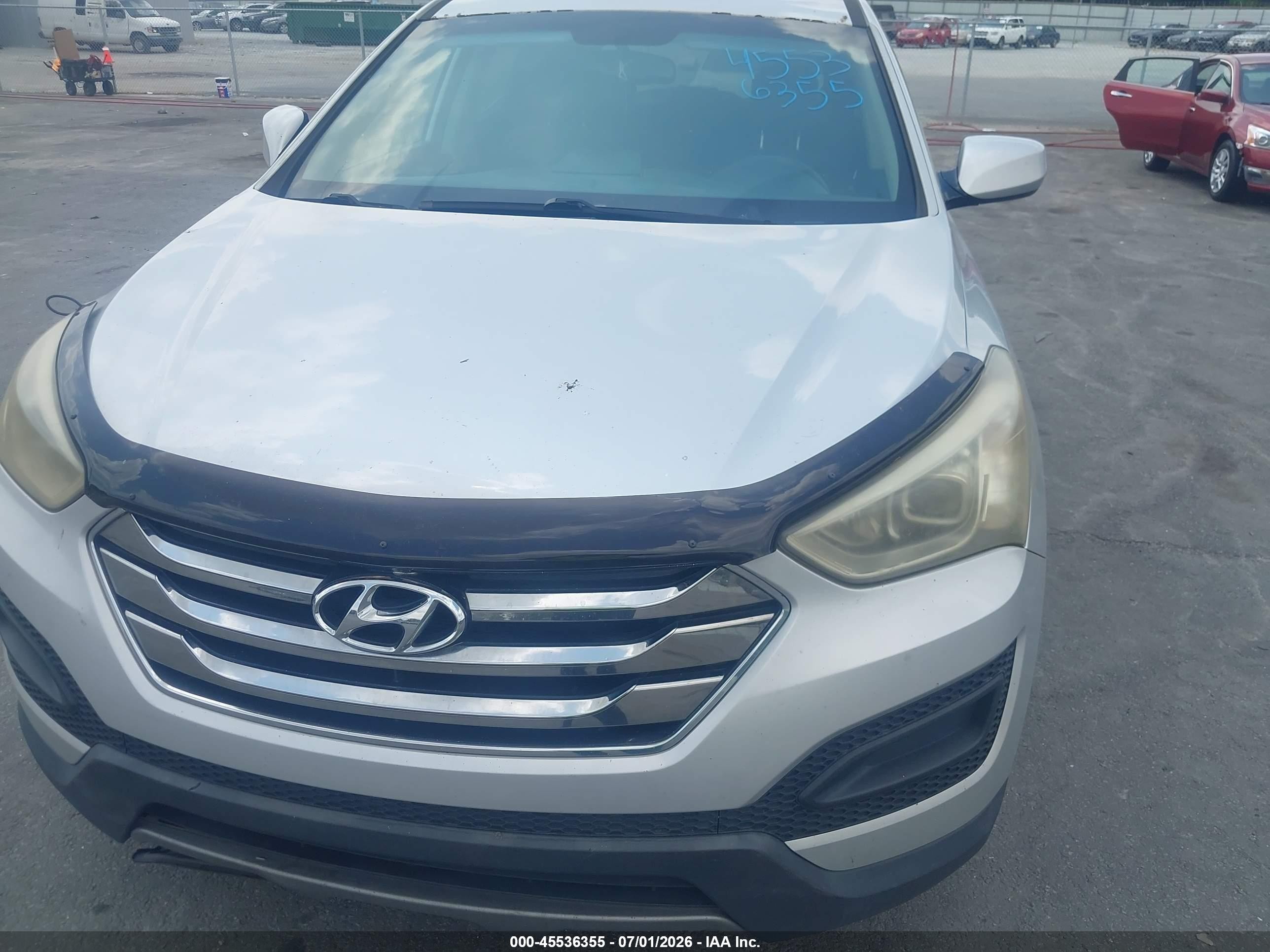 2013 Hyundai Santa Fe Sport Серый vin: 5XYZT3LB0DG016292