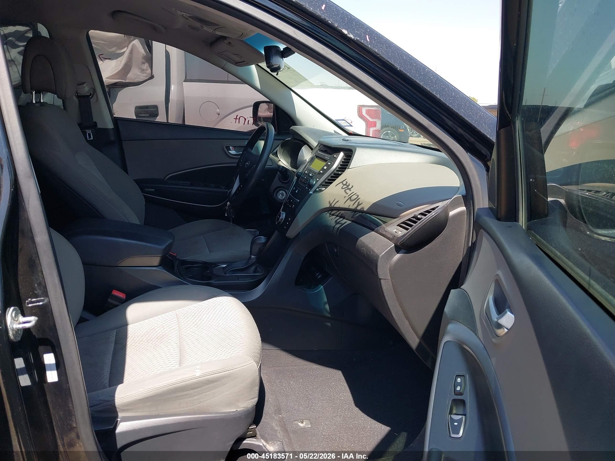 2013 Hyundai Santa Fe Sport Black vin: 5XYZT3LB0DG084835