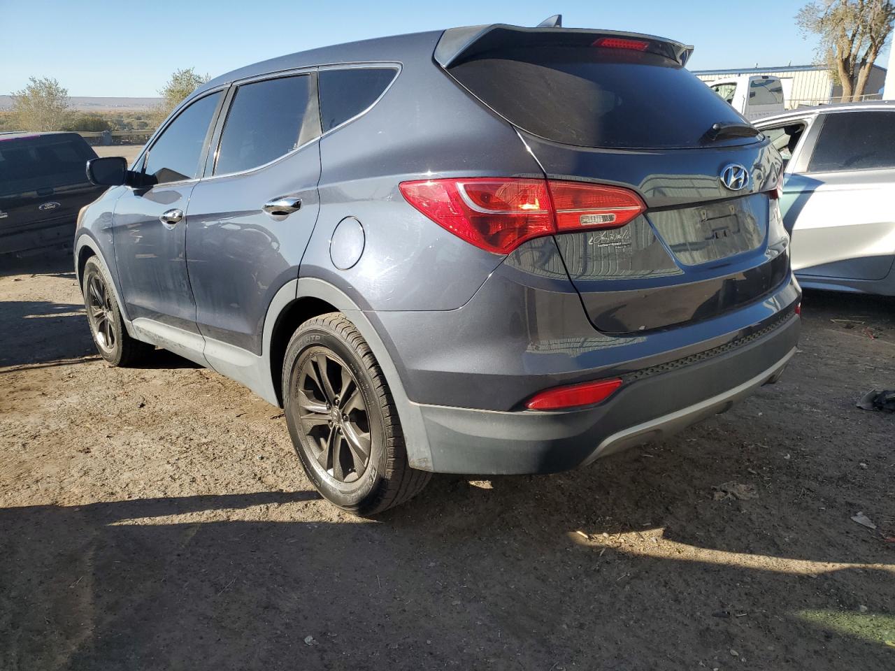 2013 Hyundai Santa Fe Sport Blue vin: 5XYZT3LB0DG096273