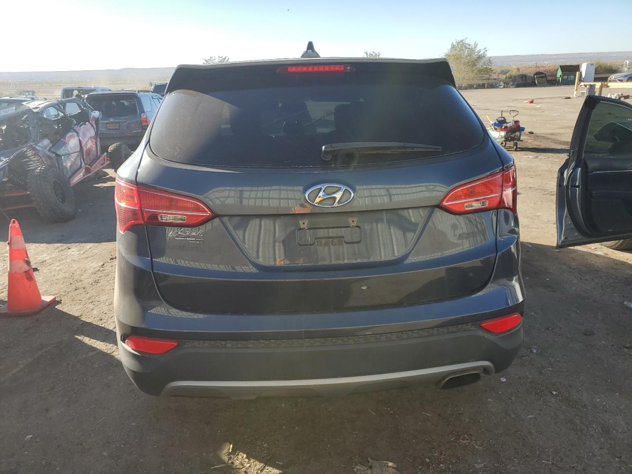 2013 Hyundai Santa Fe Sport Blue vin: 5XYZT3LB0DG096273