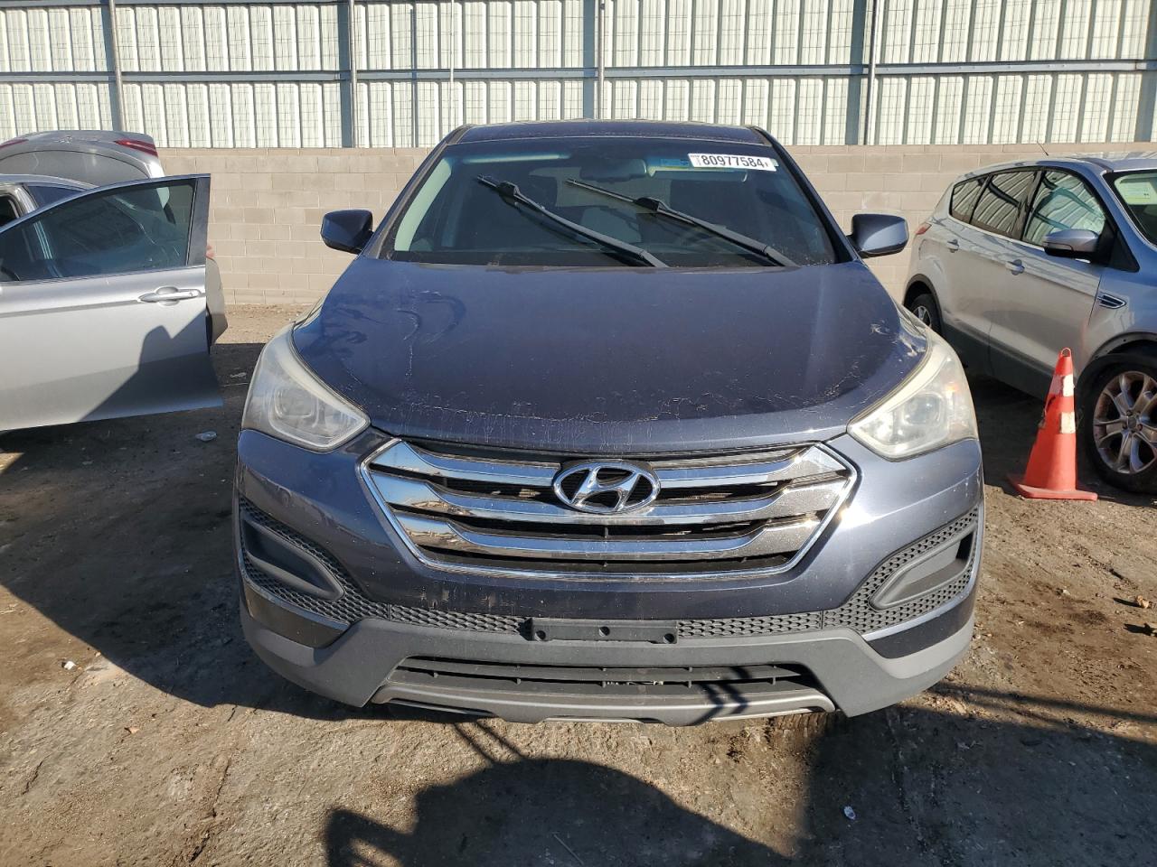 2013 Hyundai Santa Fe Sport Blue vin: 5XYZT3LB0DG096273