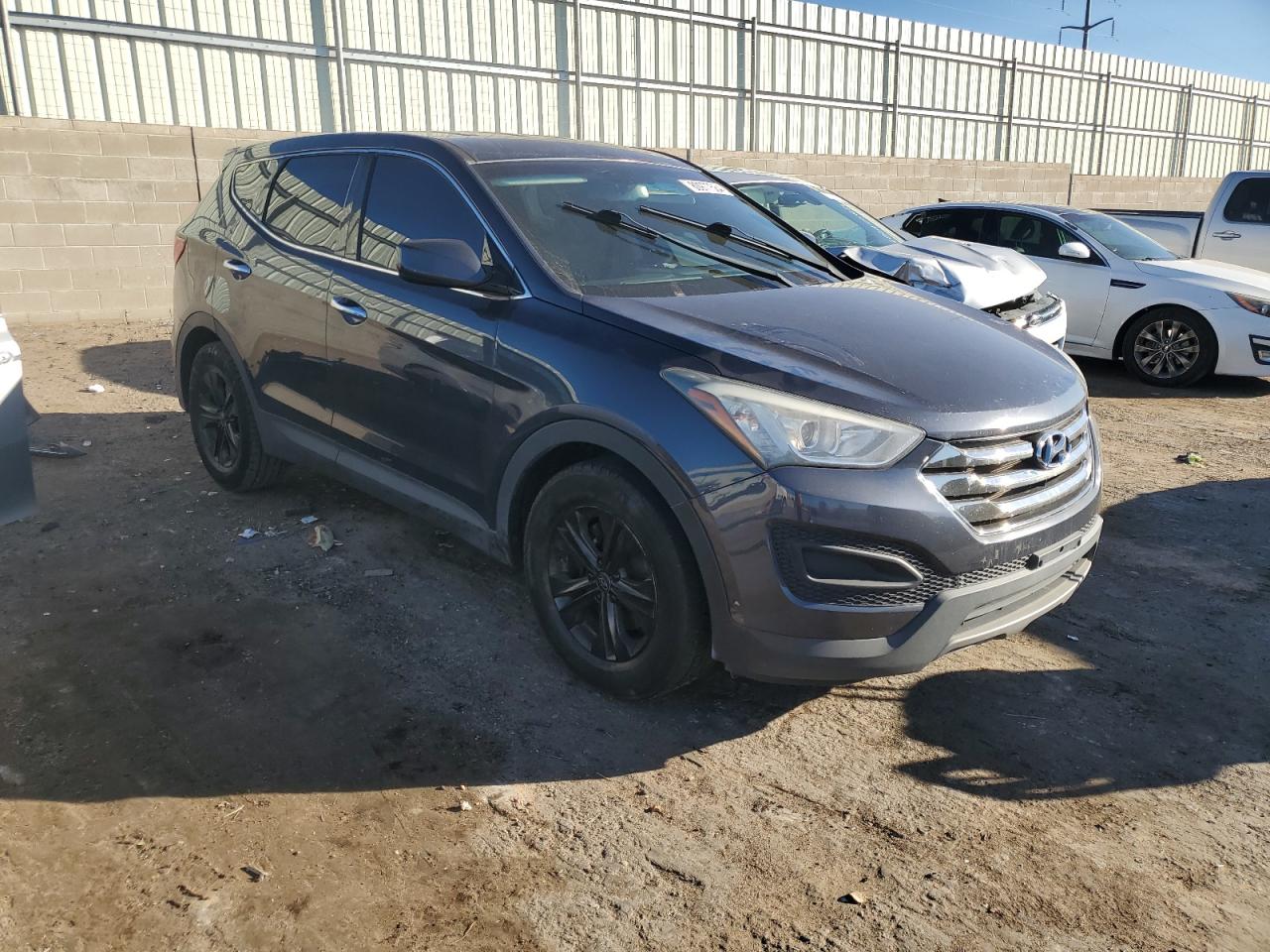 2013 Hyundai Santa Fe Sport Blue vin: 5XYZT3LB0DG096273