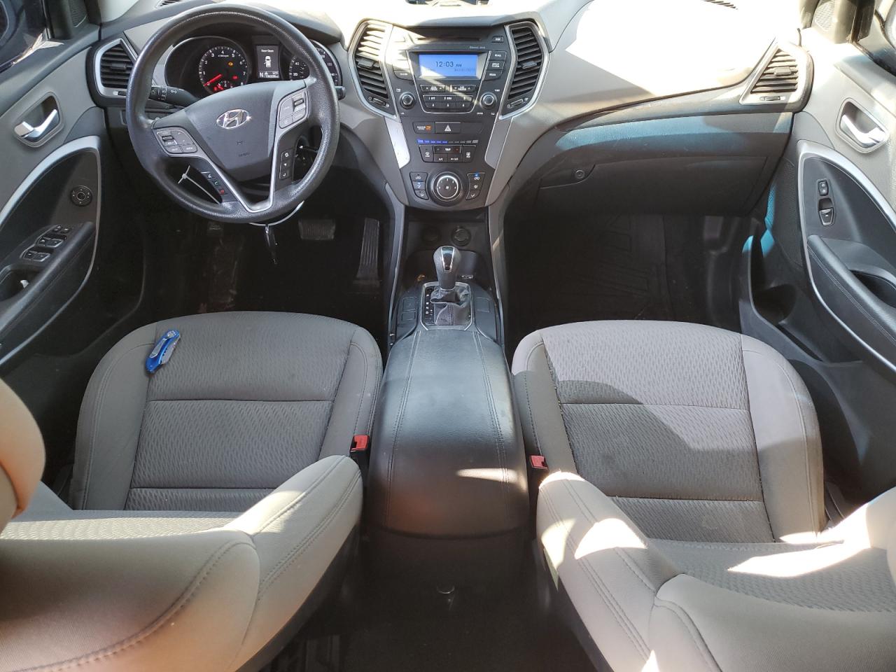 2013 Hyundai Santa Fe Sport Blue vin: 5XYZT3LB0DG096273