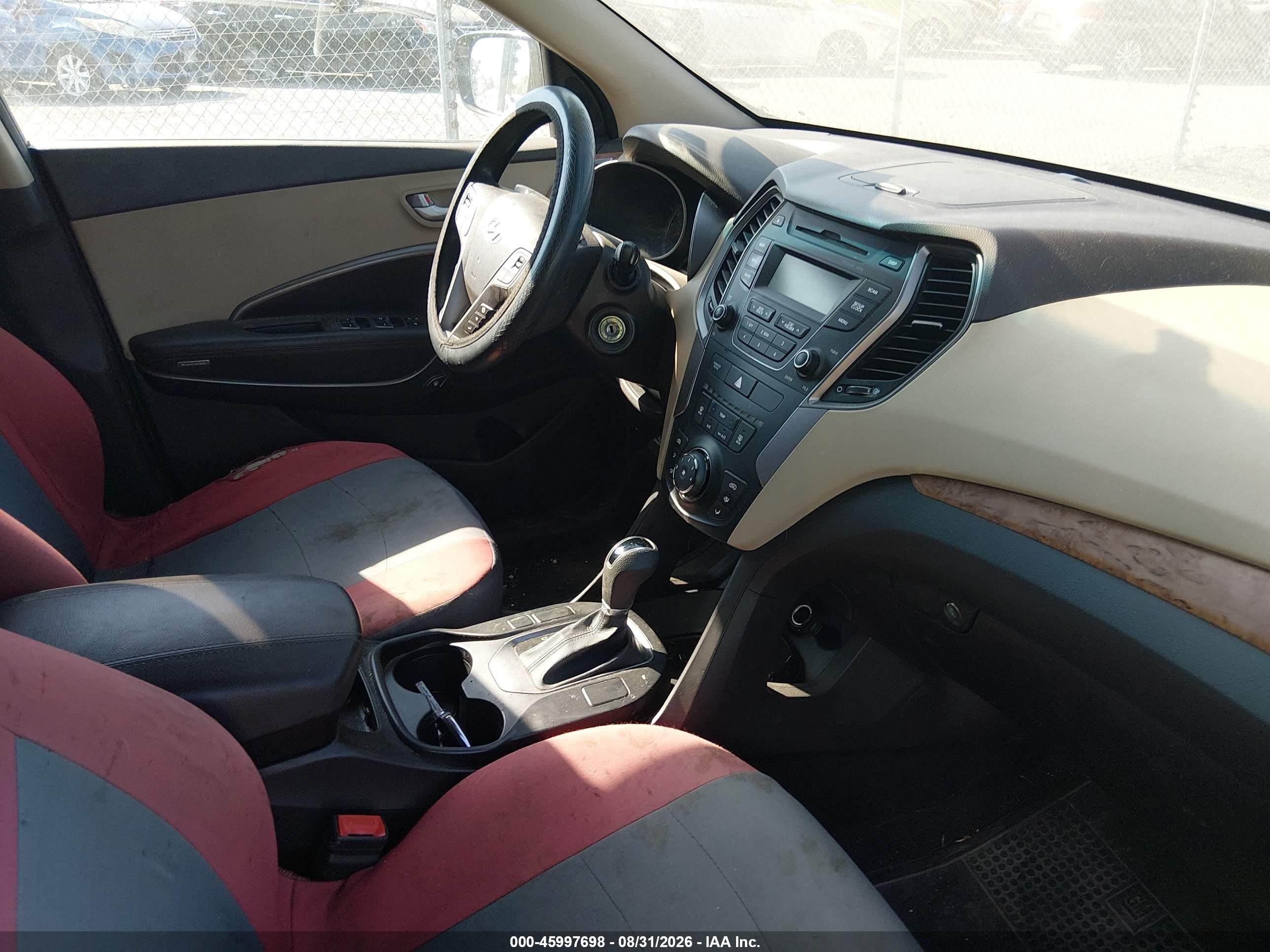 2013 Hyundai Santa Fe Sport Gray vin: 5XYZT3LB0DG122550