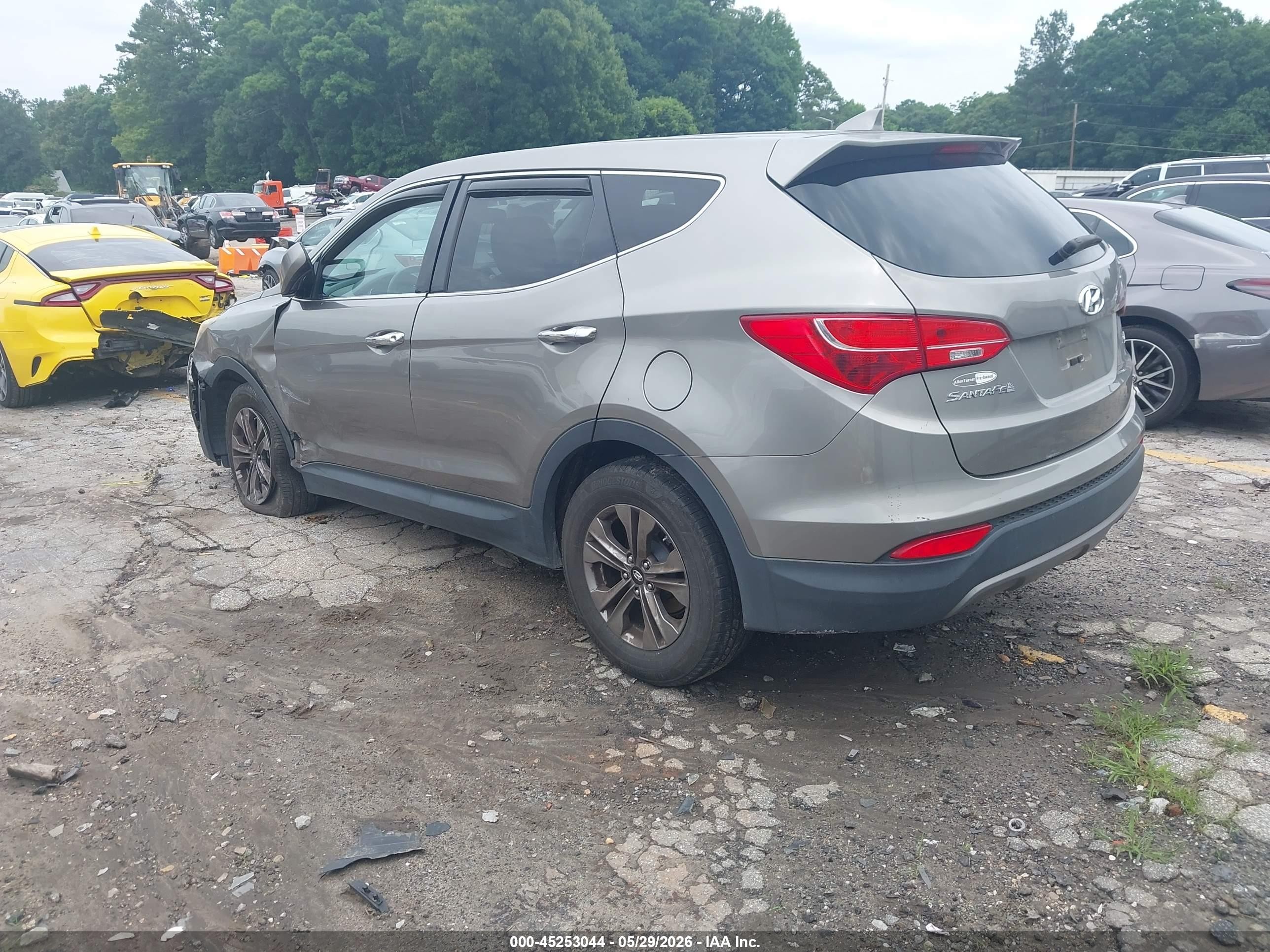 2015 Hyundai Santa Fe Sport 2.4l Champagne vin: 5XYZT3LB0FG279238