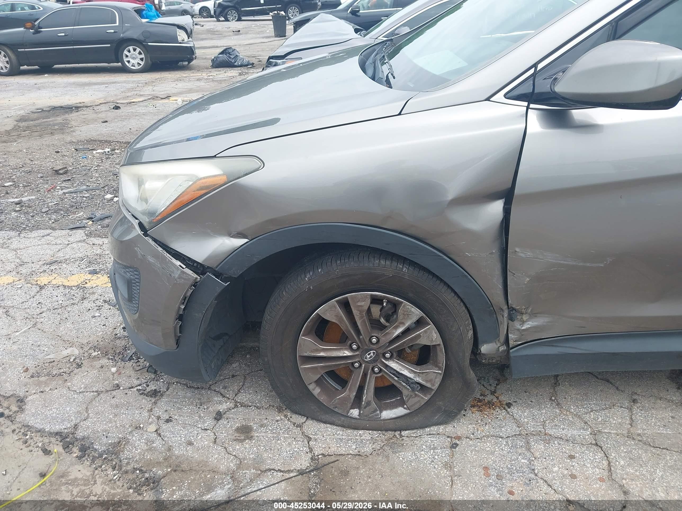 2015 Hyundai Santa Fe Sport 2.4l Champagne vin: 5XYZT3LB0FG279238