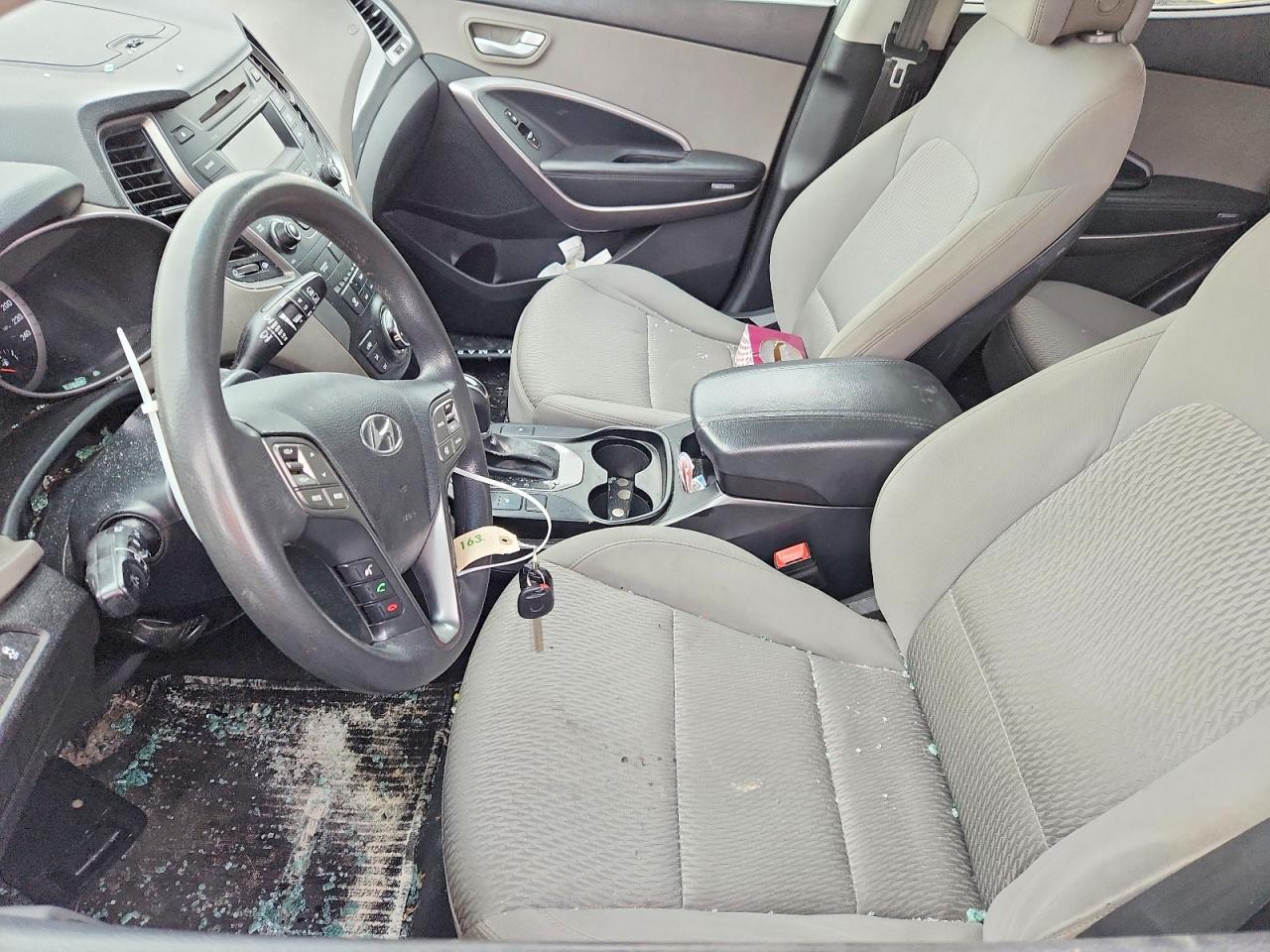 2015 Hyundai Santa Fe Sport Silver vin: 5XYZT3LB0FG279336