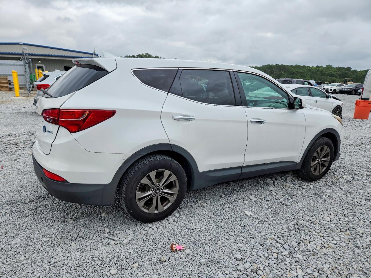 2015 Hyundai Santa Fe Sport 2.4l White vin: 5XYZT3LB0FG282608