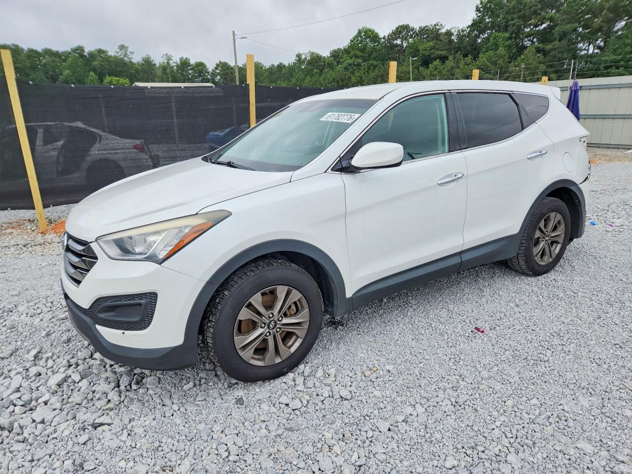 2015 Hyundai Santa Fe Sport 2.4l White vin: 5XYZT3LB0FG282608