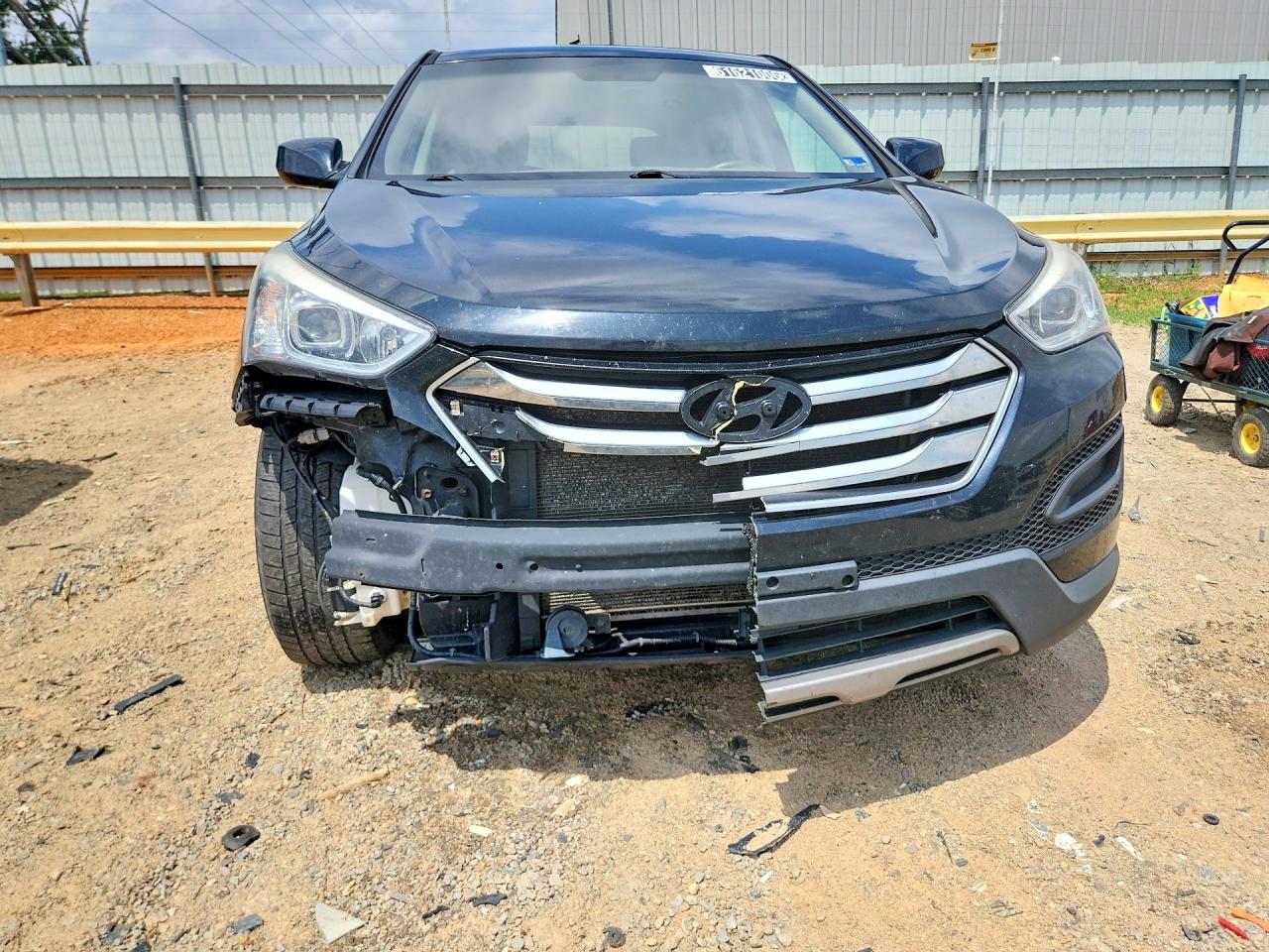 2015 Hyundai Santa Fe Sport 2.4l Black vin: 5XYZT3LB0FG292829