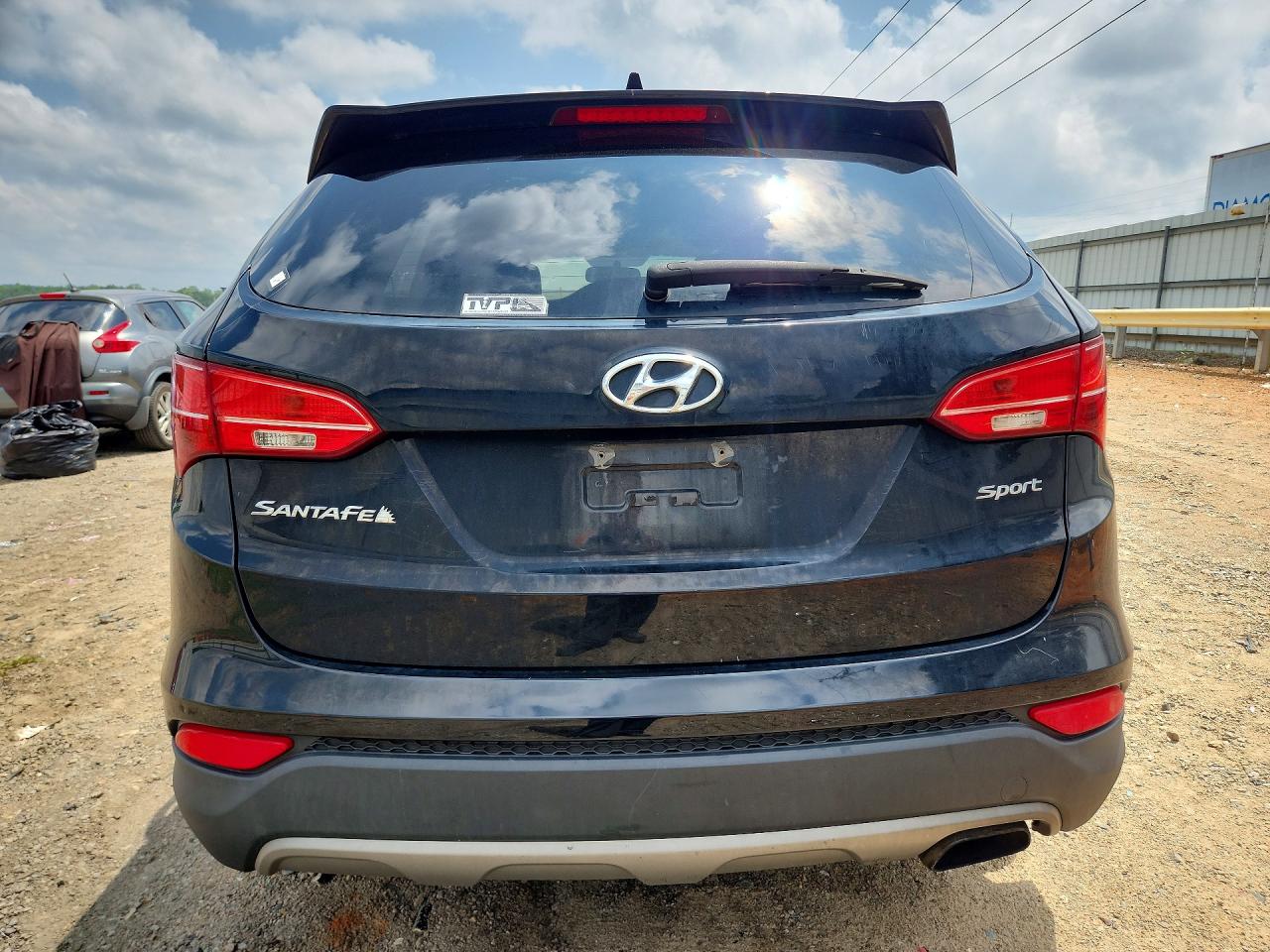 2015 Hyundai Santa Fe Sport 2.4l Black vin: 5XYZT3LB0FG292829
