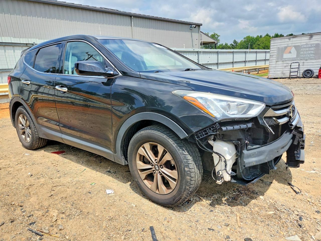 2015 Hyundai Santa Fe Sport 2.4l Black vin: 5XYZT3LB0FG292829
