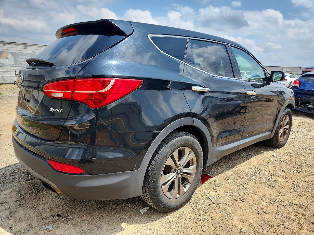 2015 Hyundai Santa Fe Sport 2.4l Black vin: 5XYZT3LB0FG292829